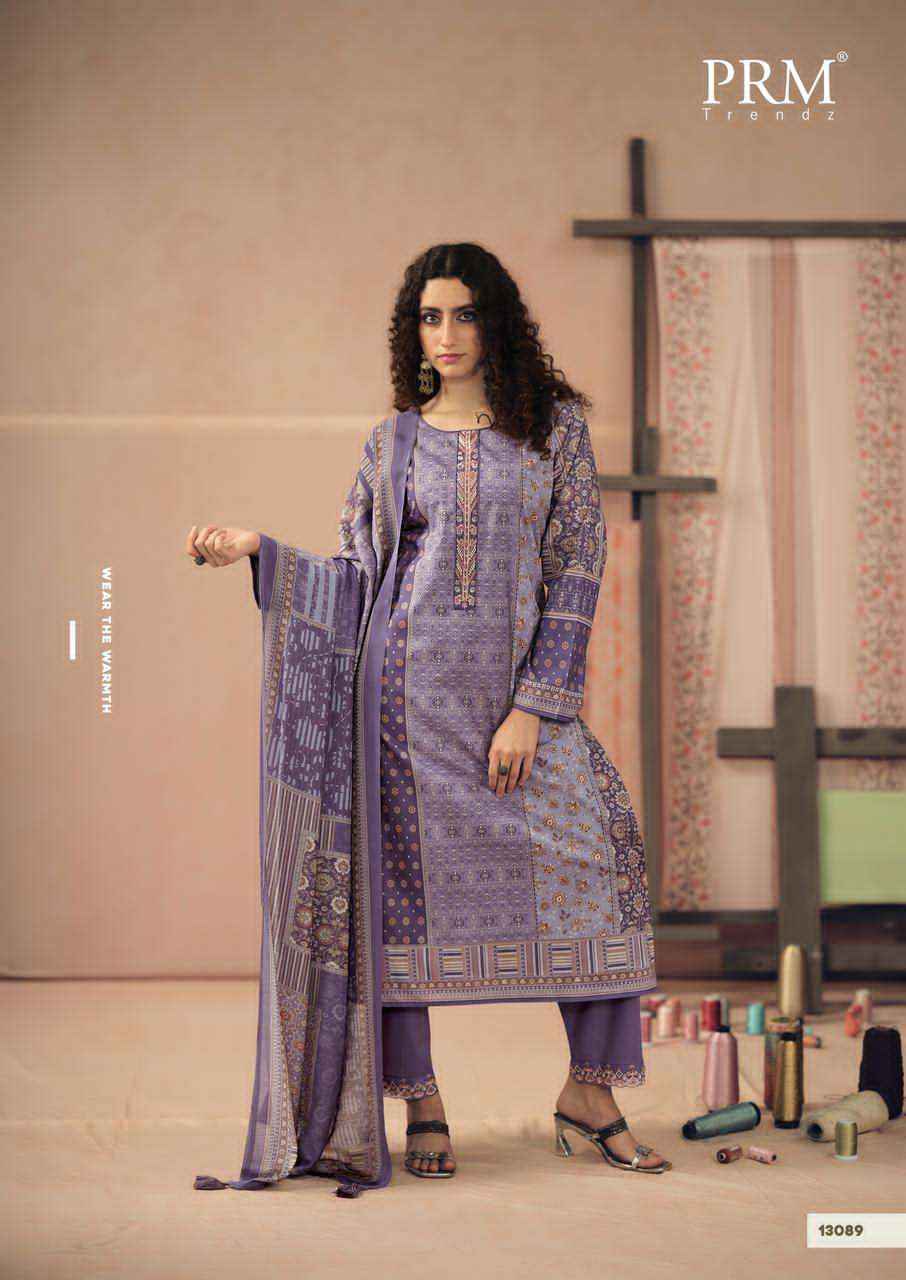 Prm Trendz Rozana Pure Cotton Dress Material Wholesale Price ( 6 Pcs Catalogue )