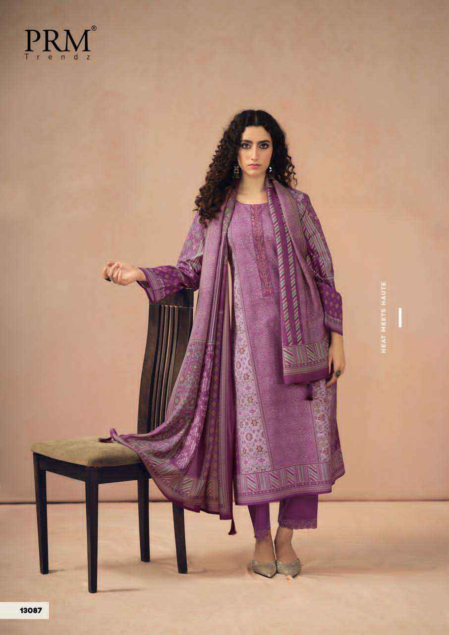 Prm Trendz Rozana Pure Cotton Dress Material Wholesale Price ( 6 Pcs Catalogue )