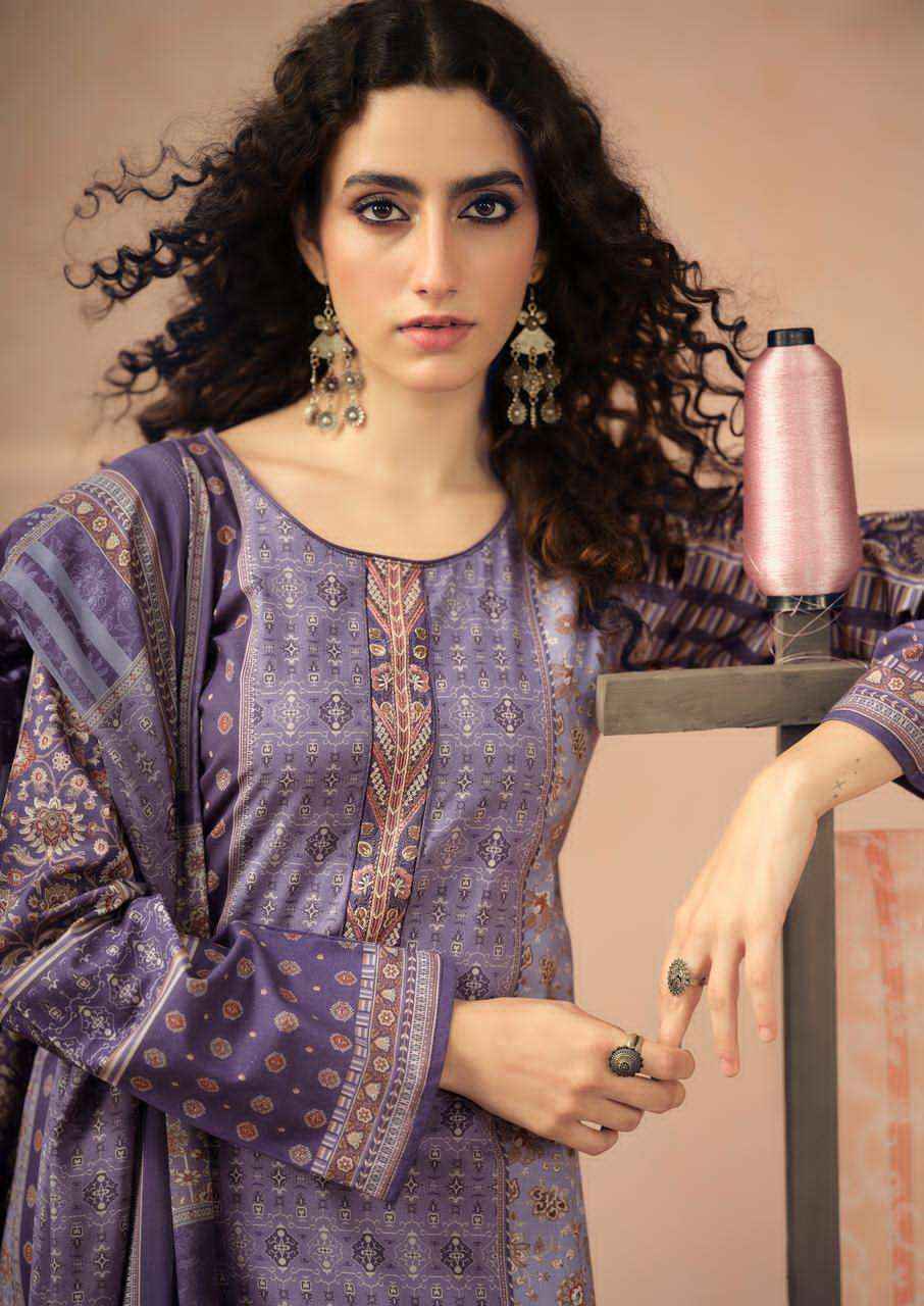 Prm Trendz Rozana Pure Cotton Dress Material Wholesale Price ( 6 Pcs Catalogue )