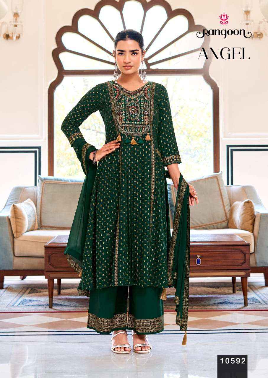 Rangoon Angel Exclusive Designrer Readymade Suit Wholesale Price ( 4 Pcs Catalogue )