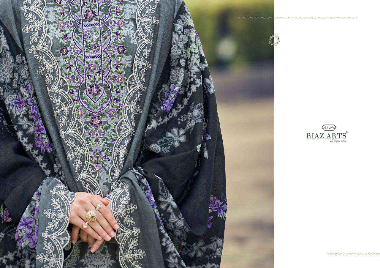 Riaz Arts Himsa Cotton Dress Material Wholesale Supplier Surat ( 8 Pcs Catalogue )