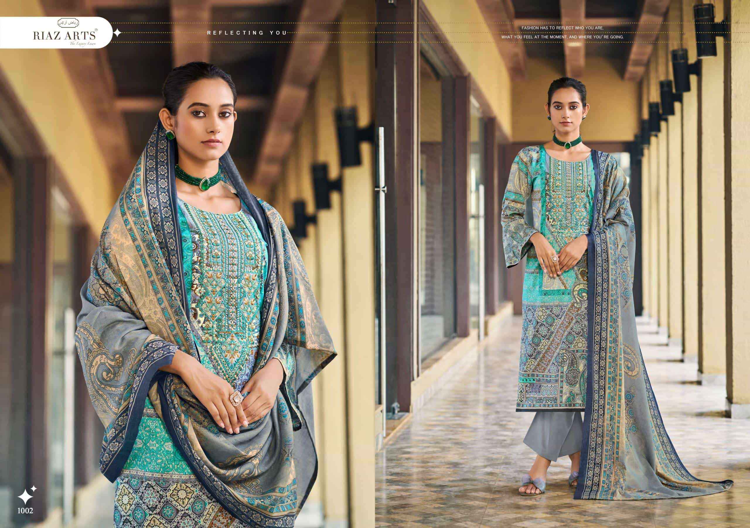 Riaz Arts Musafir Vol 34 Premium Wear Cotton Dress Wholesale Collection ( 6 Pcs Catalog )
