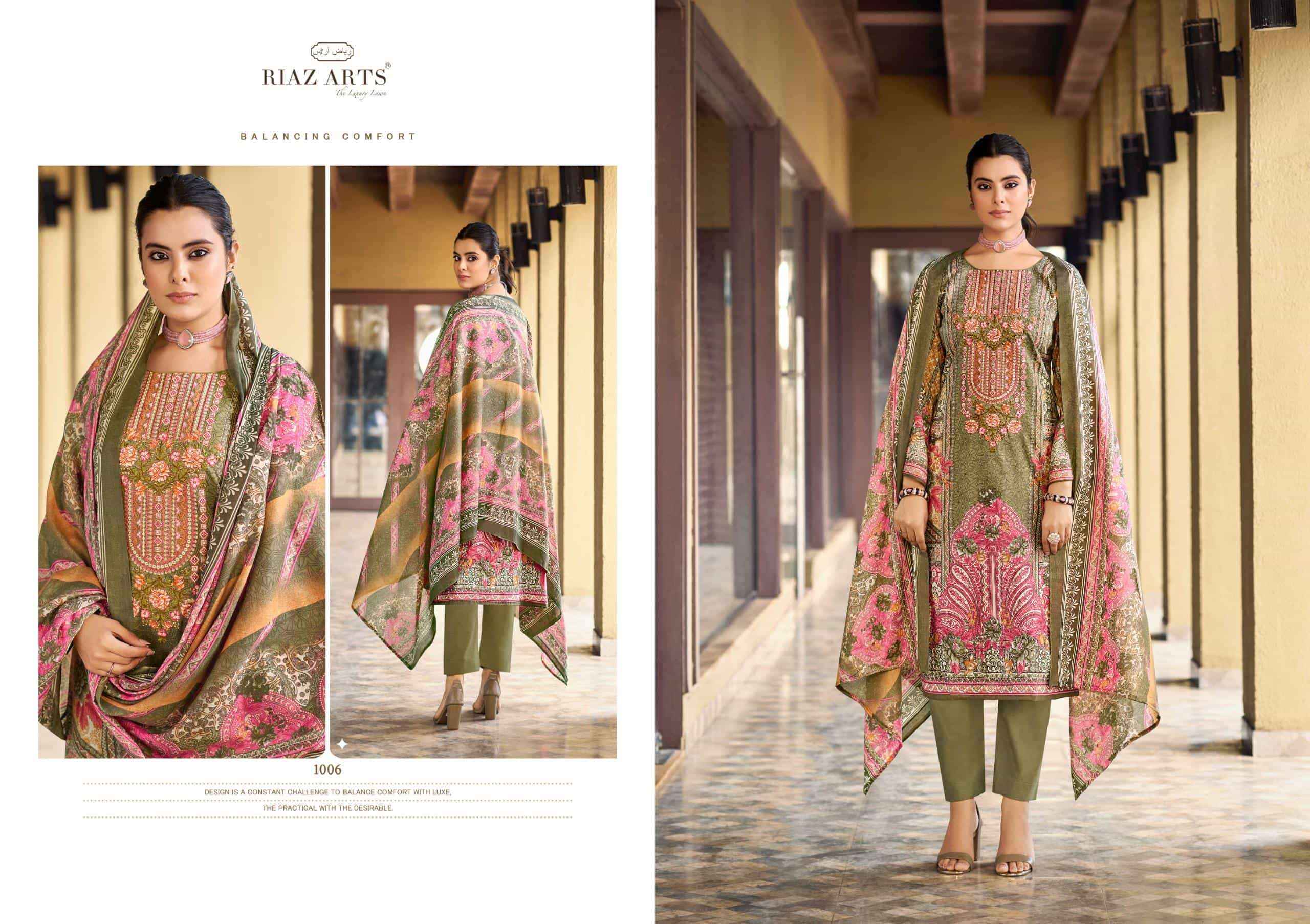 Riaz Arts Musafir Vol 34 Premium Wear Cotton Dress Wholesale Collection ( 6 Pcs Catalog )