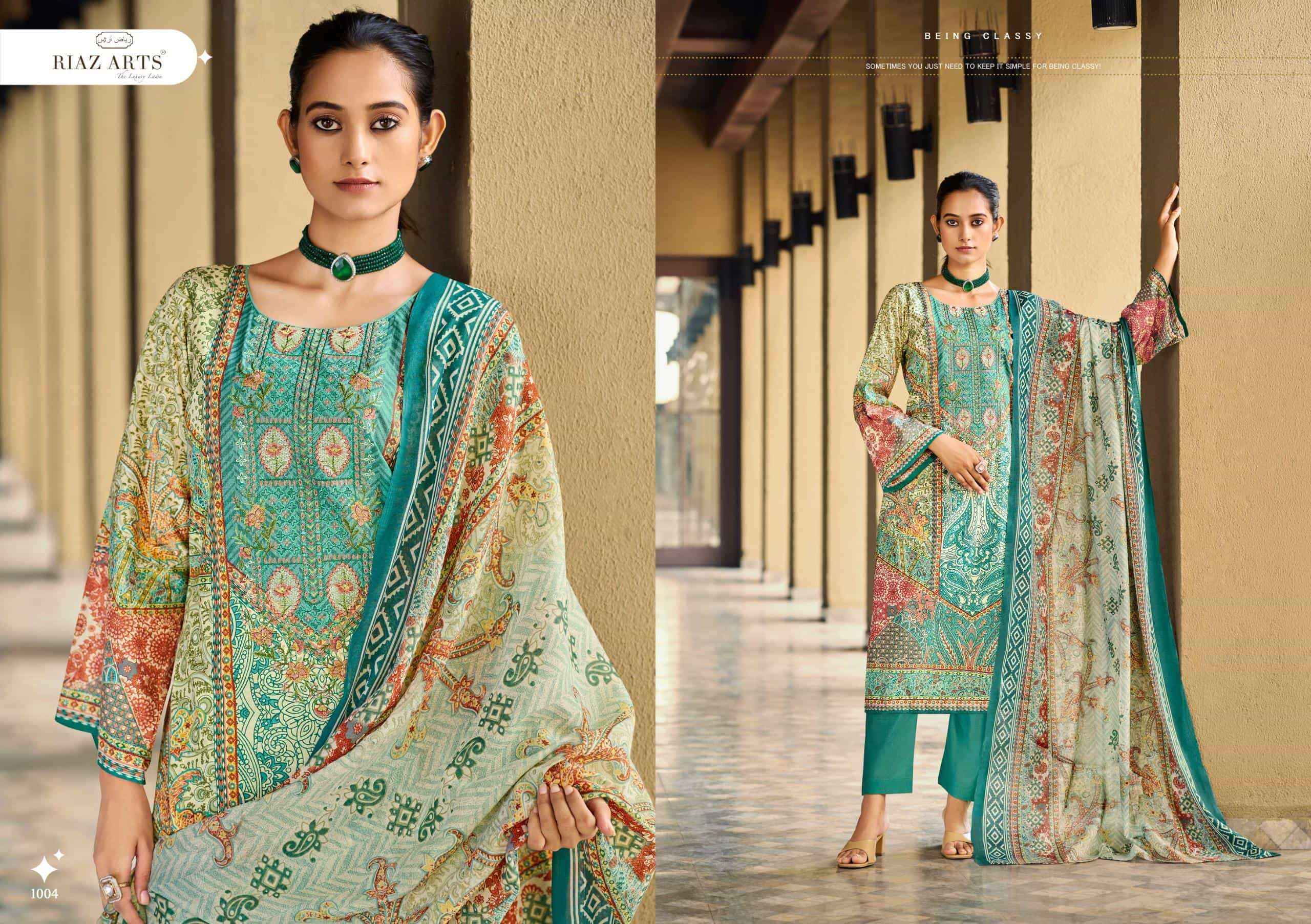 Riaz Arts Musafir Vol 34 Premium Wear Cotton Dress Wholesale Collection ( 6 Pcs Catalog )