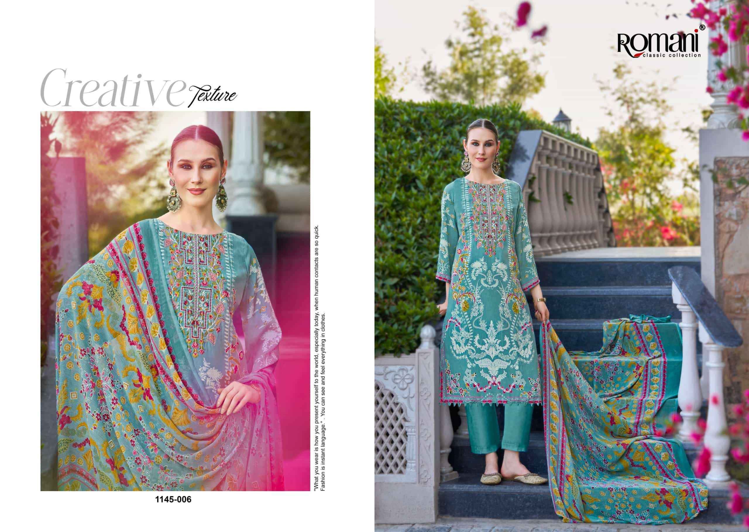 Romani Aarzu Vol 31 Unstitch Cotton Dress Material Wholesale Collection ( 8 Pcs Catalog )