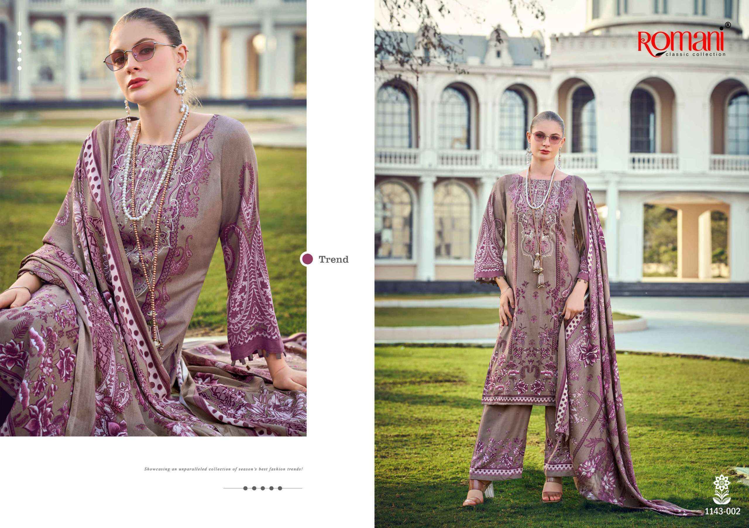 Romani Mahira Vol 8 Cotton Dress Material Wholesale Collection ( 8 Pcs Catalog )