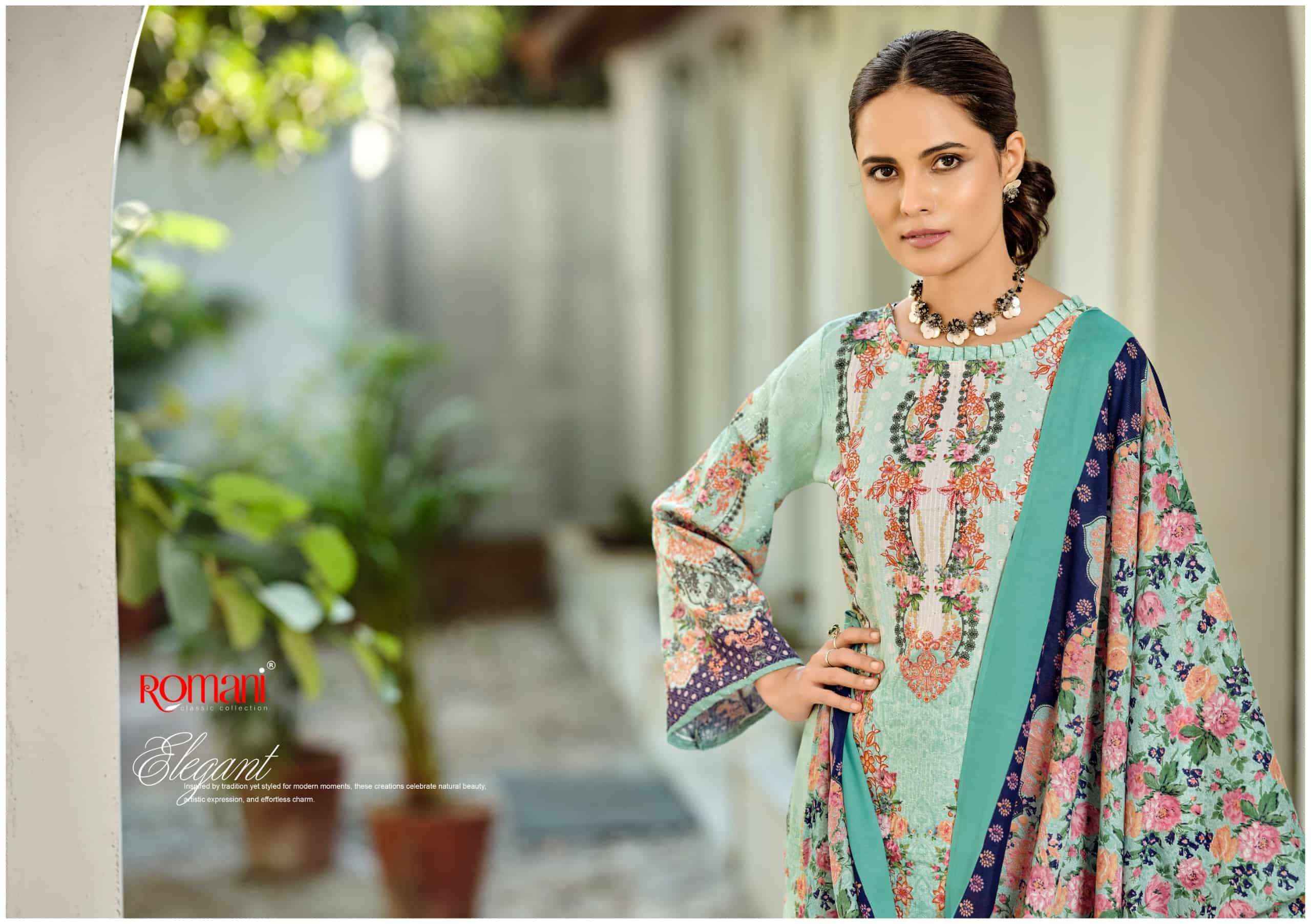 Romani Nafisa Vol 2 Designer Printed Cotton Dress Collection ( 8 Pcs Catalog )