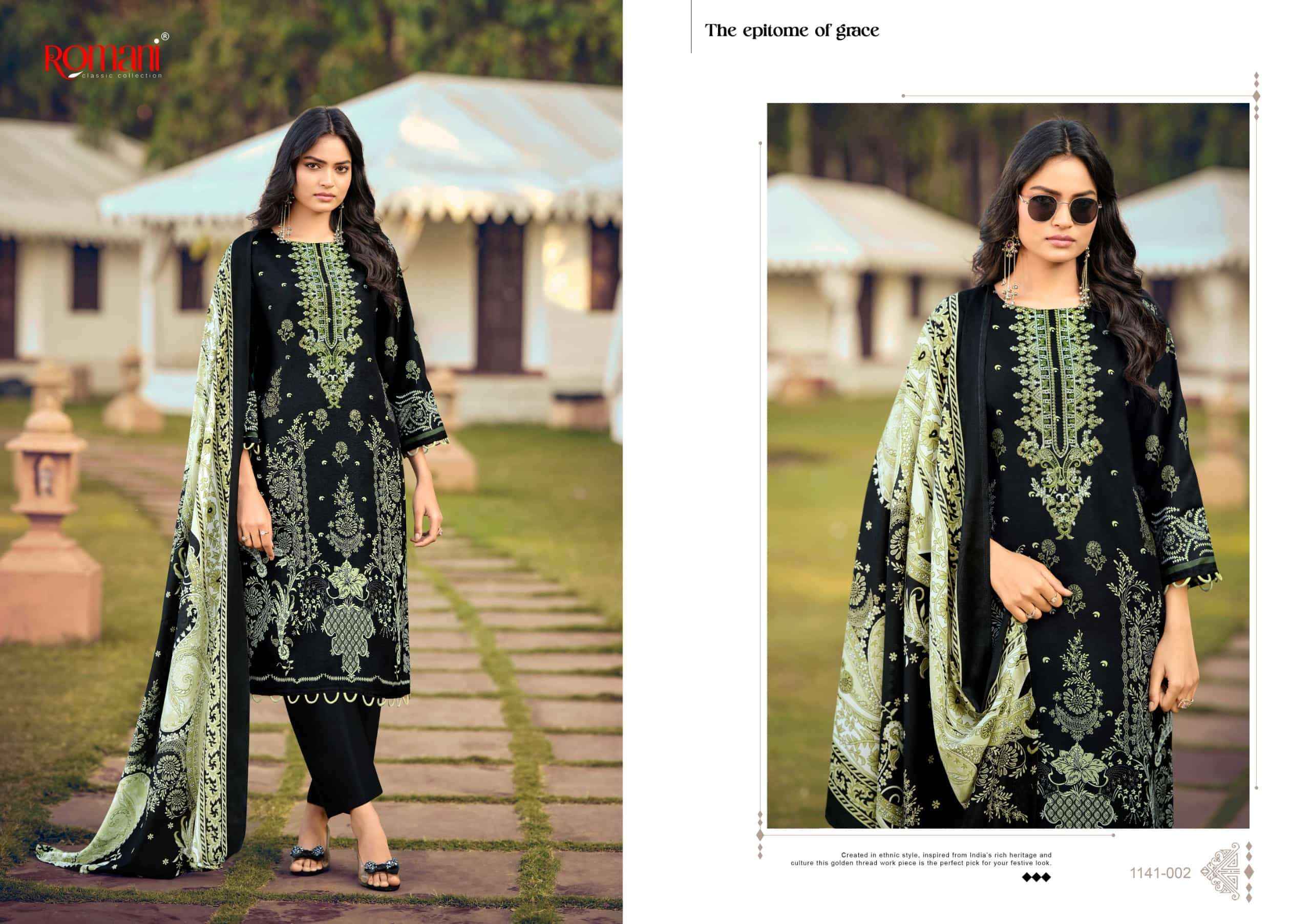 Romani Needle Wonder Vol 10 Printed Cotton Dress Material Wholesale Collection ( 8 Pcs Catalog )