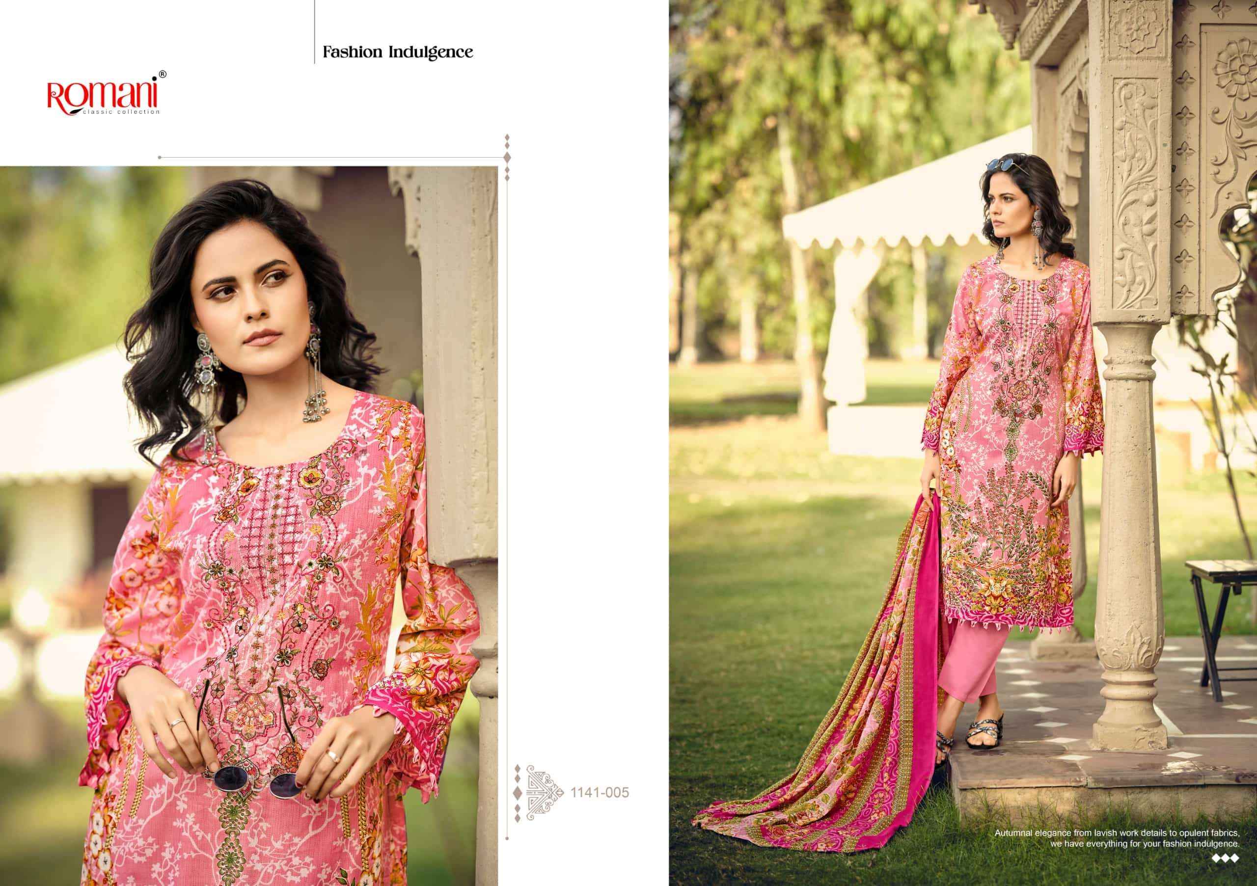 Romani Needle Wonder Vol 10 Printed Cotton Dress Material Wholesale Collection ( 8 Pcs Catalog )