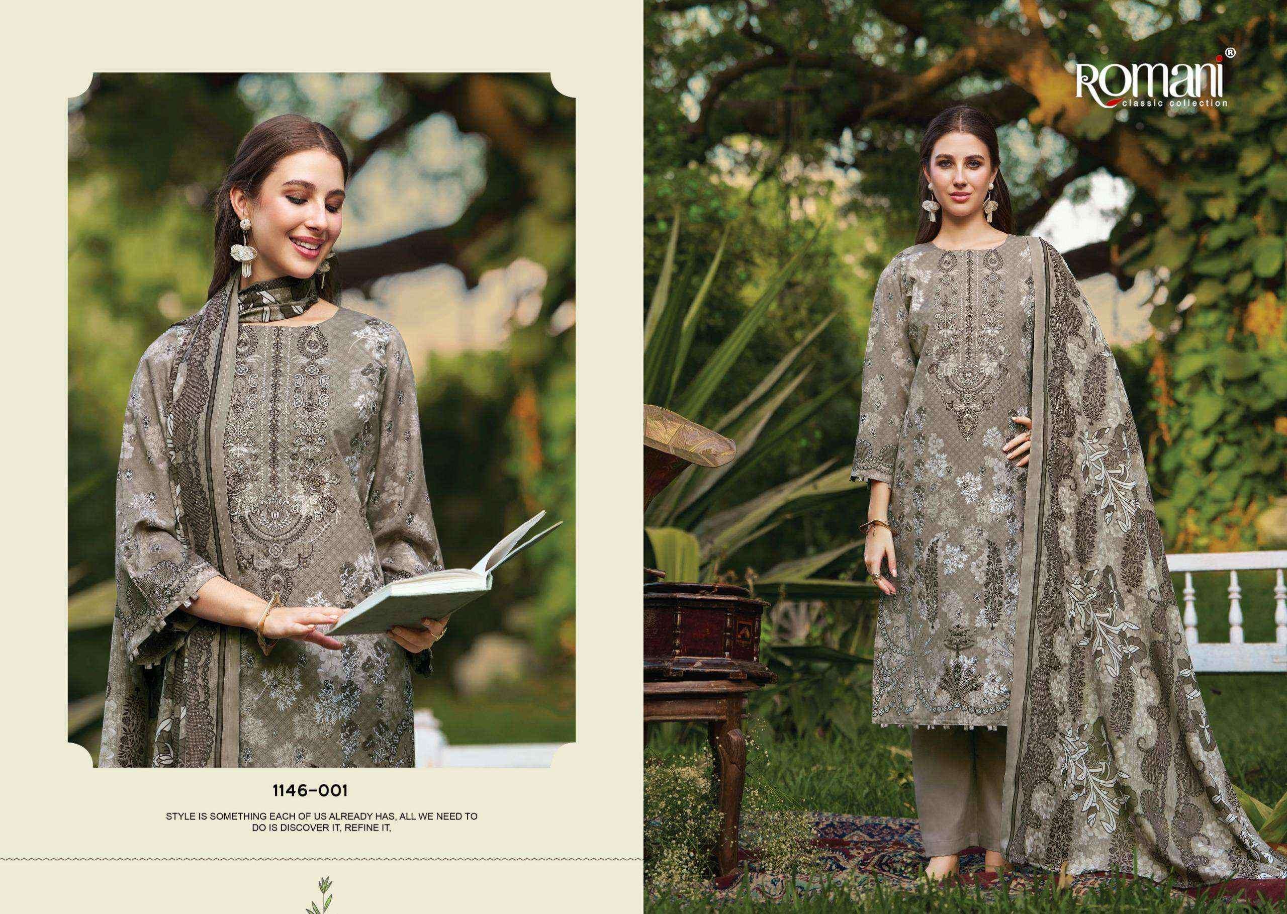 Romani Needle Wonder Vol 11 Cotton Dress Material Wholesale price ( 8 pcs Catalogue )