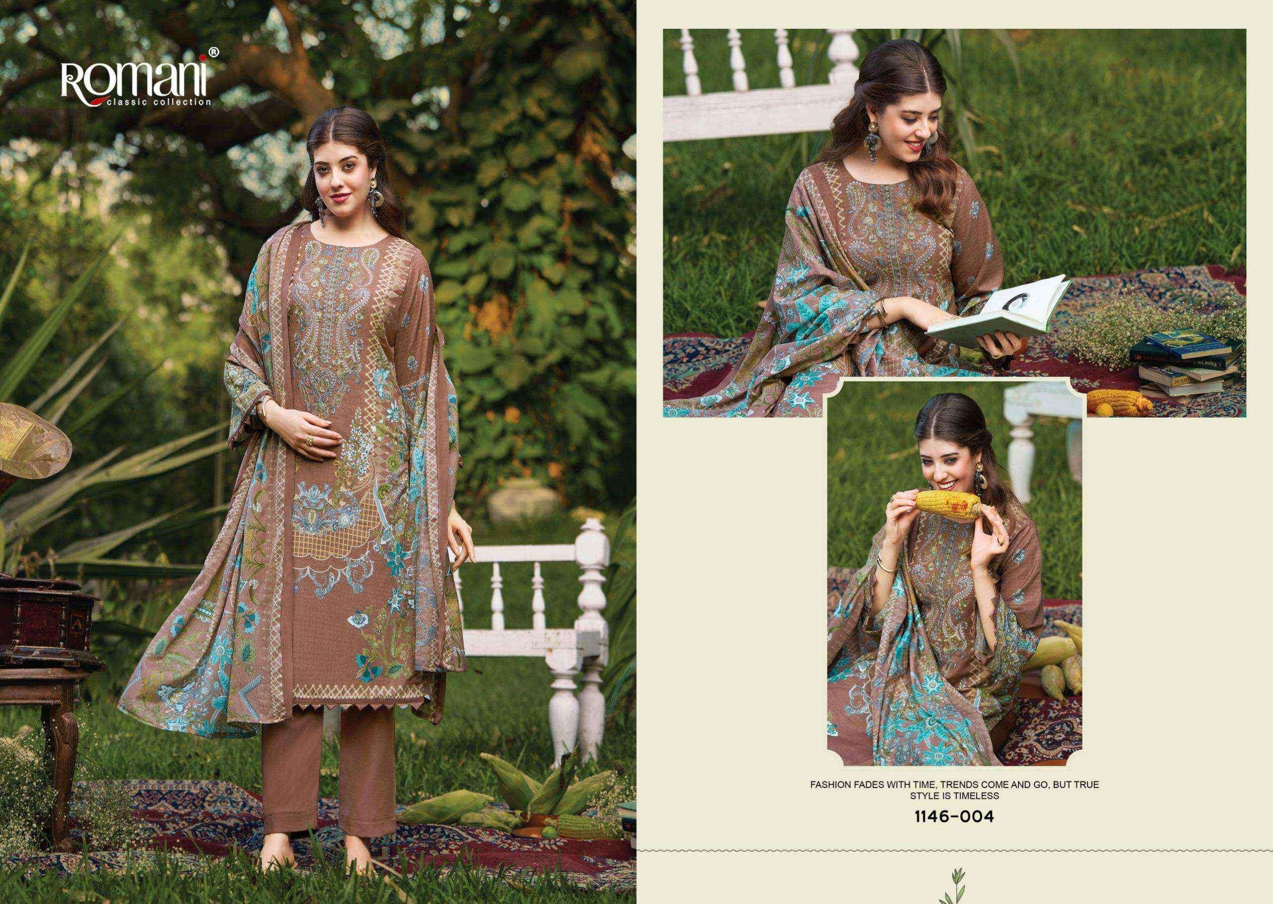 Romani Needle Wonder Vol 11 Cotton Dress Material Wholesale price ( 8 pcs Catalogue )
