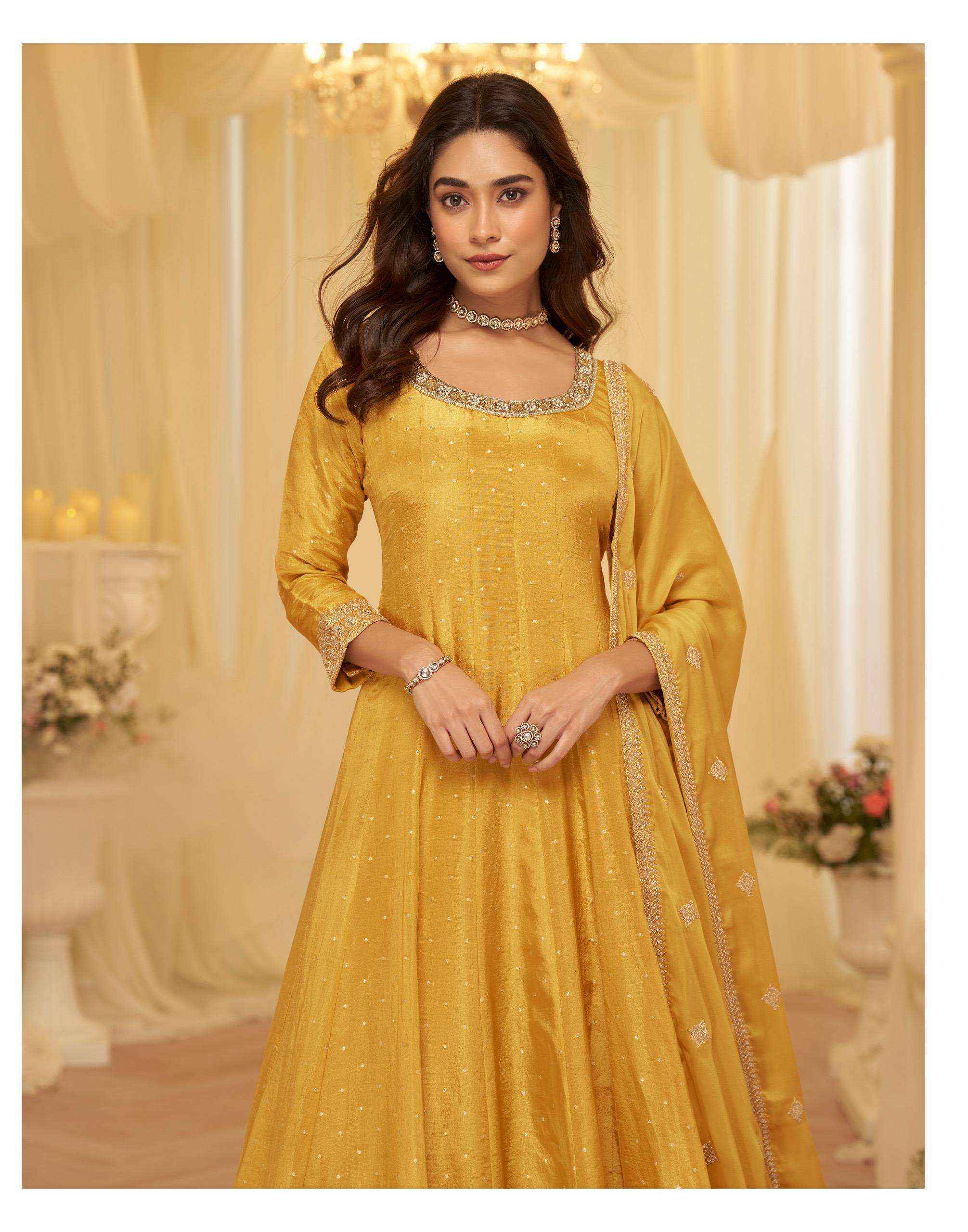 Sayuri Aaradhna 10238 To 10240 Designer Partywear Gown Collection ( 3 Pcs Catalog )