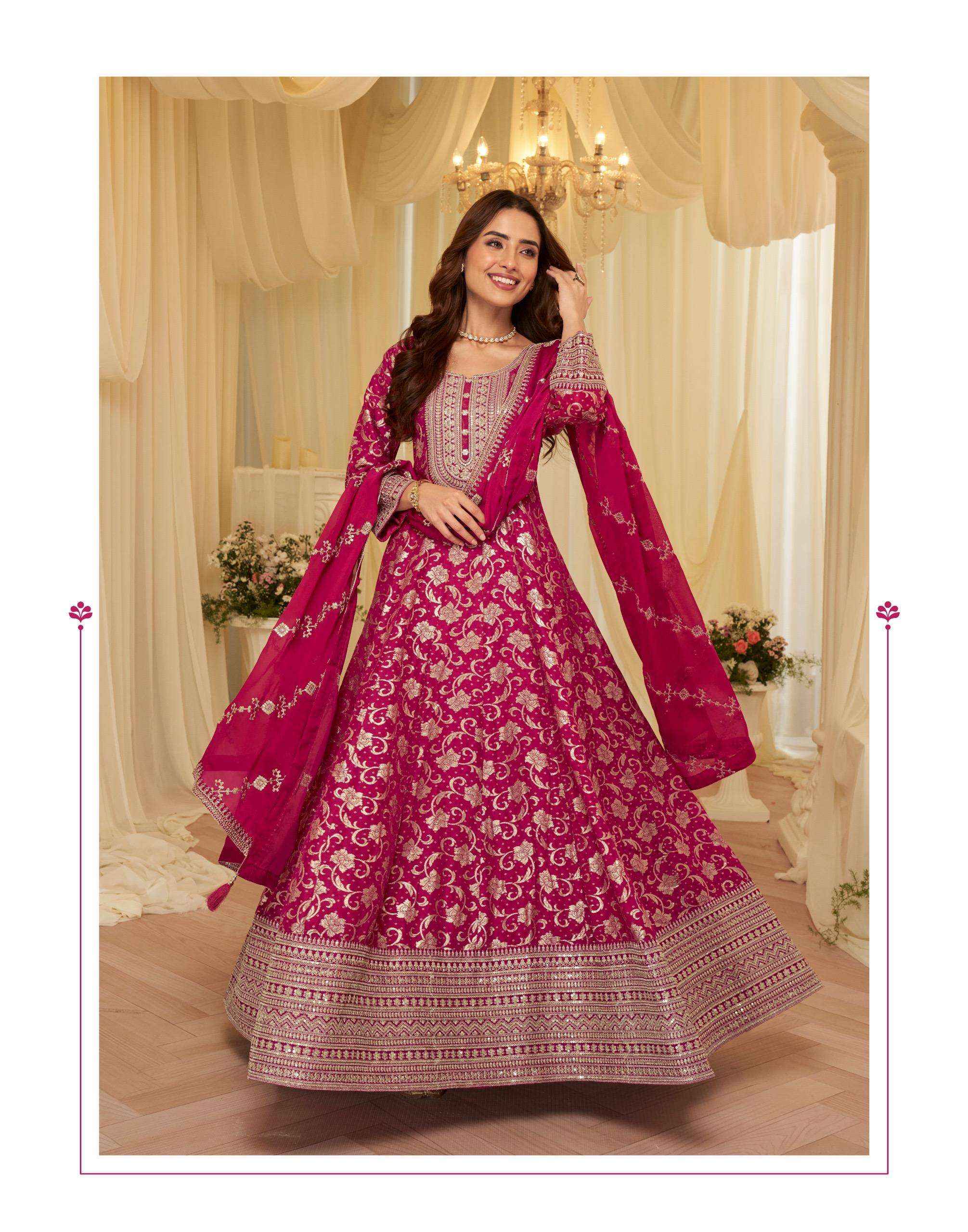Sayuri Aaradhna 10238 To 10240 Designer Partywear Gown Collection ( 3 Pcs Catalog )