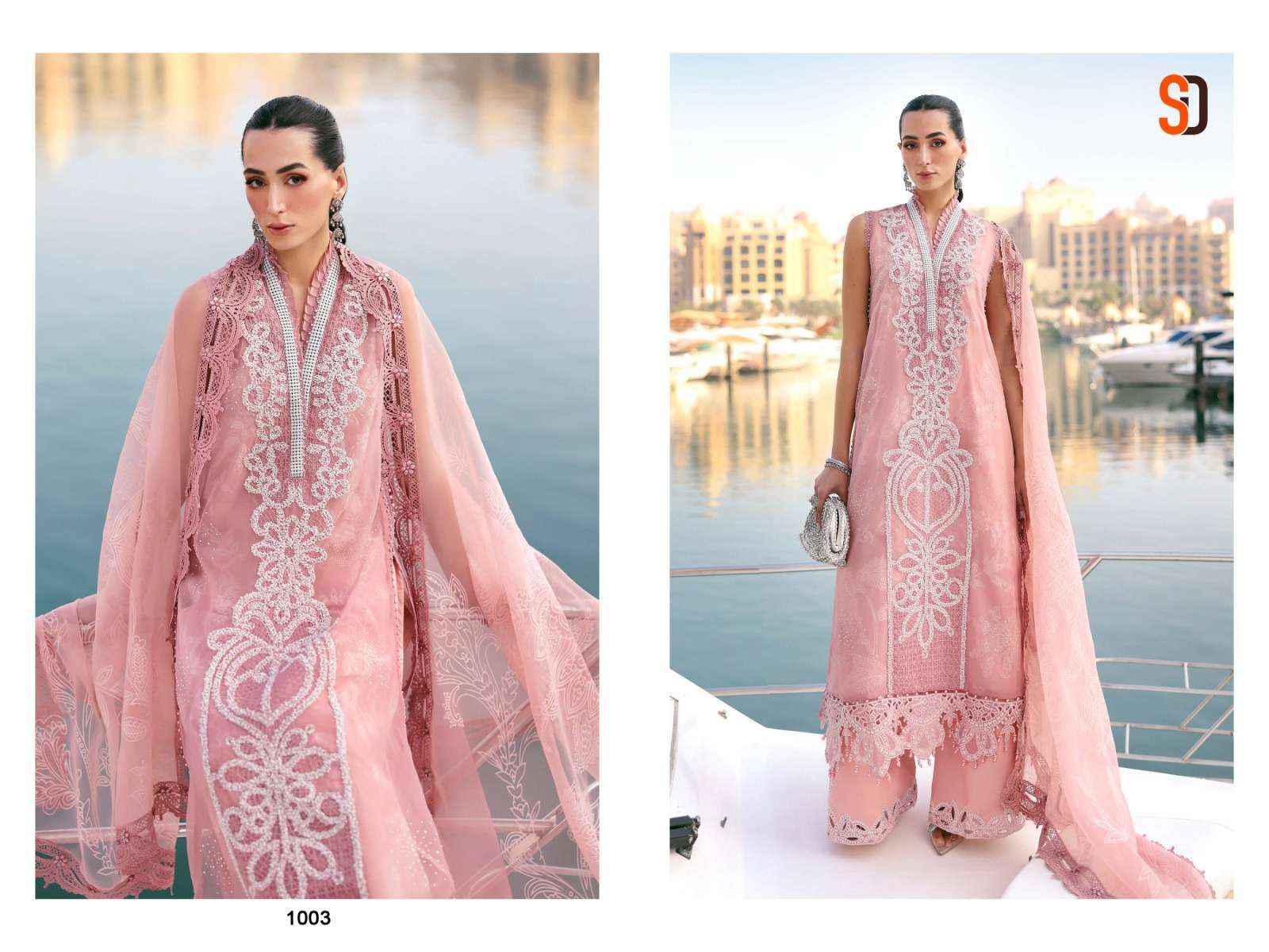 Shraddha Maria B Premium Collection 2026 Vol 1 Designer Cotton Pakistani Dress Material Wholesale Price ( 6 Pcs Catalog )