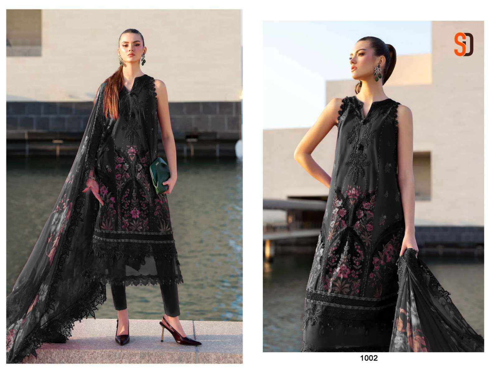 Shraddha Maria B Premium Collection 2026 Vol 1 Designer Cotton Pakistani Dress Material Wholesale Price ( 6 Pcs Catalog )