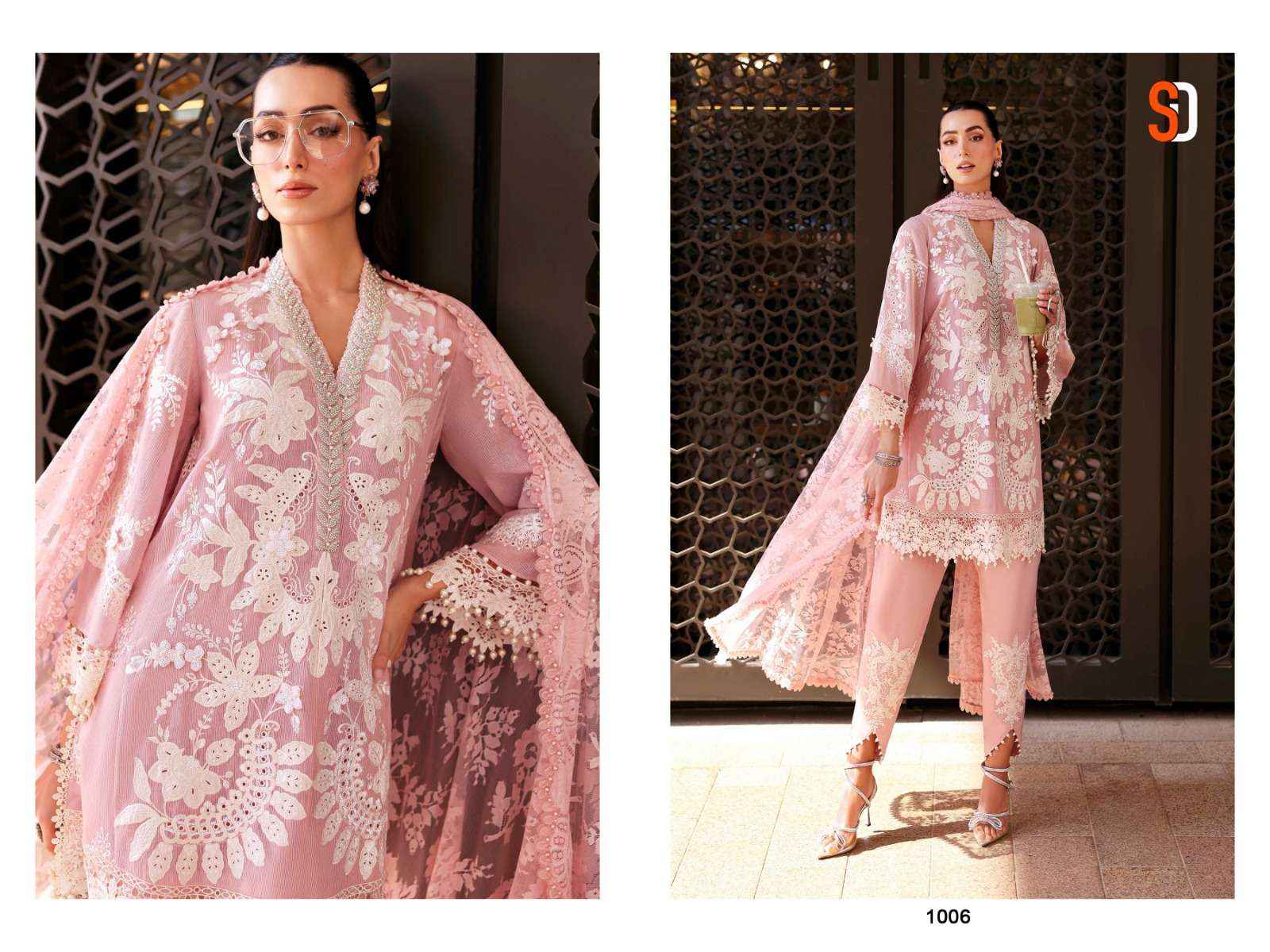 Shraddha Maria B Premium Collection 2026 Vol 1 Designer Cotton Pakistani Dress Material Wholesale Price ( 6 Pcs Catalog )