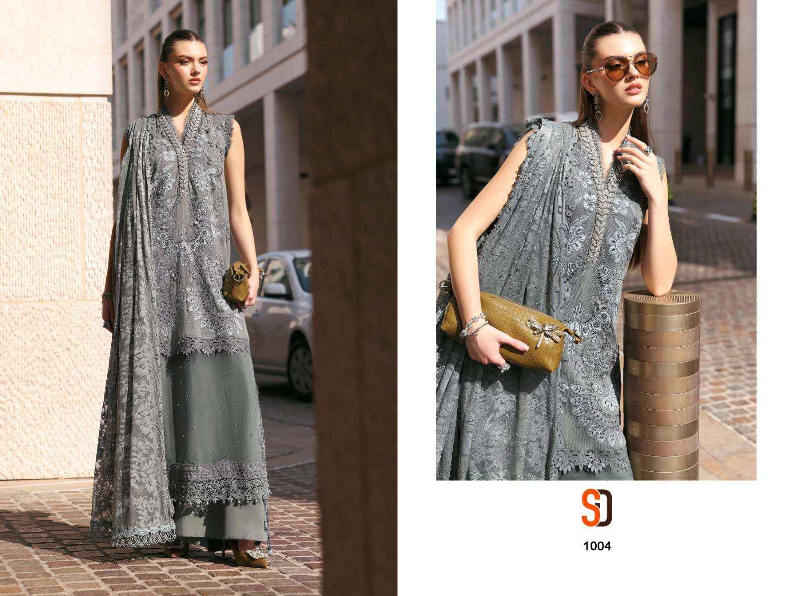 Shraddha Maria B Premium Collection 2026 Vol 1 Designer Cotton Pakistani Dress Material Wholesale Price ( 6 Pcs Catalog )