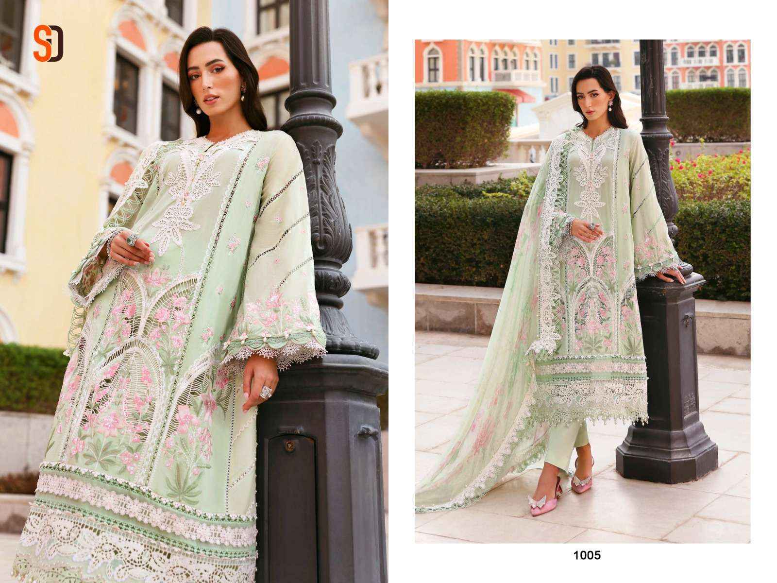 Shraddha Maria B Premium Collection 2026 Vol 1 Designer Cotton Pakistani Dress Material Wholesale Price ( 6 Pcs Catalog )