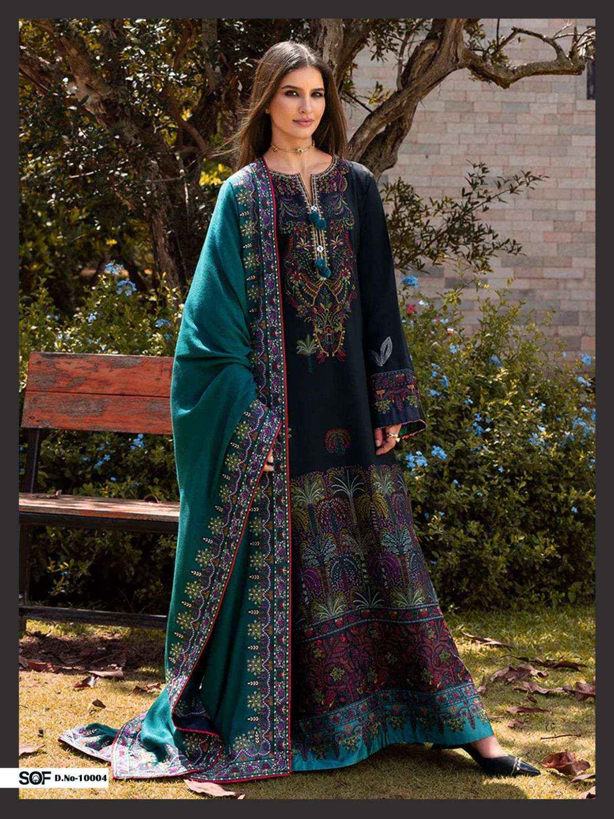 Shree Om Fab Saira Rizwan Vol 10 Pure Lawn Cotton Dress Material ( 6 Pcs Catalogue )