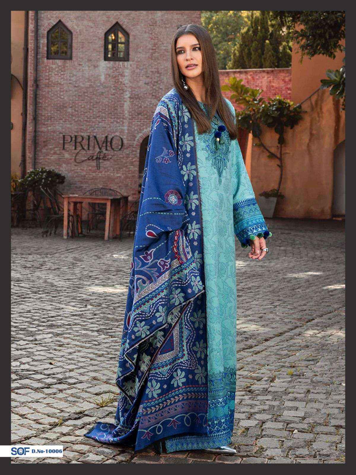 Shree Om Fab Saira Rizwan Vol 10 Pure Lawn Cotton Dress Material ( 6 Pcs Catalogue )