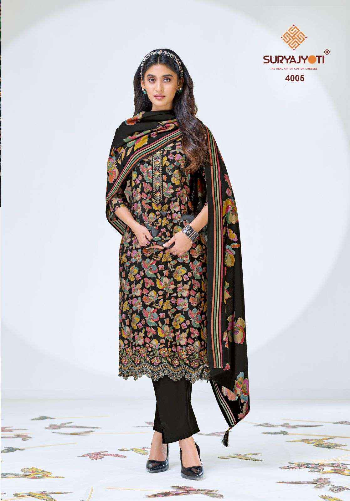 Suryajyoti Katrina Vol 4 Pure Modal Silk Readymade Suits Wholesale Price ( 8 Pcs Catalogue )