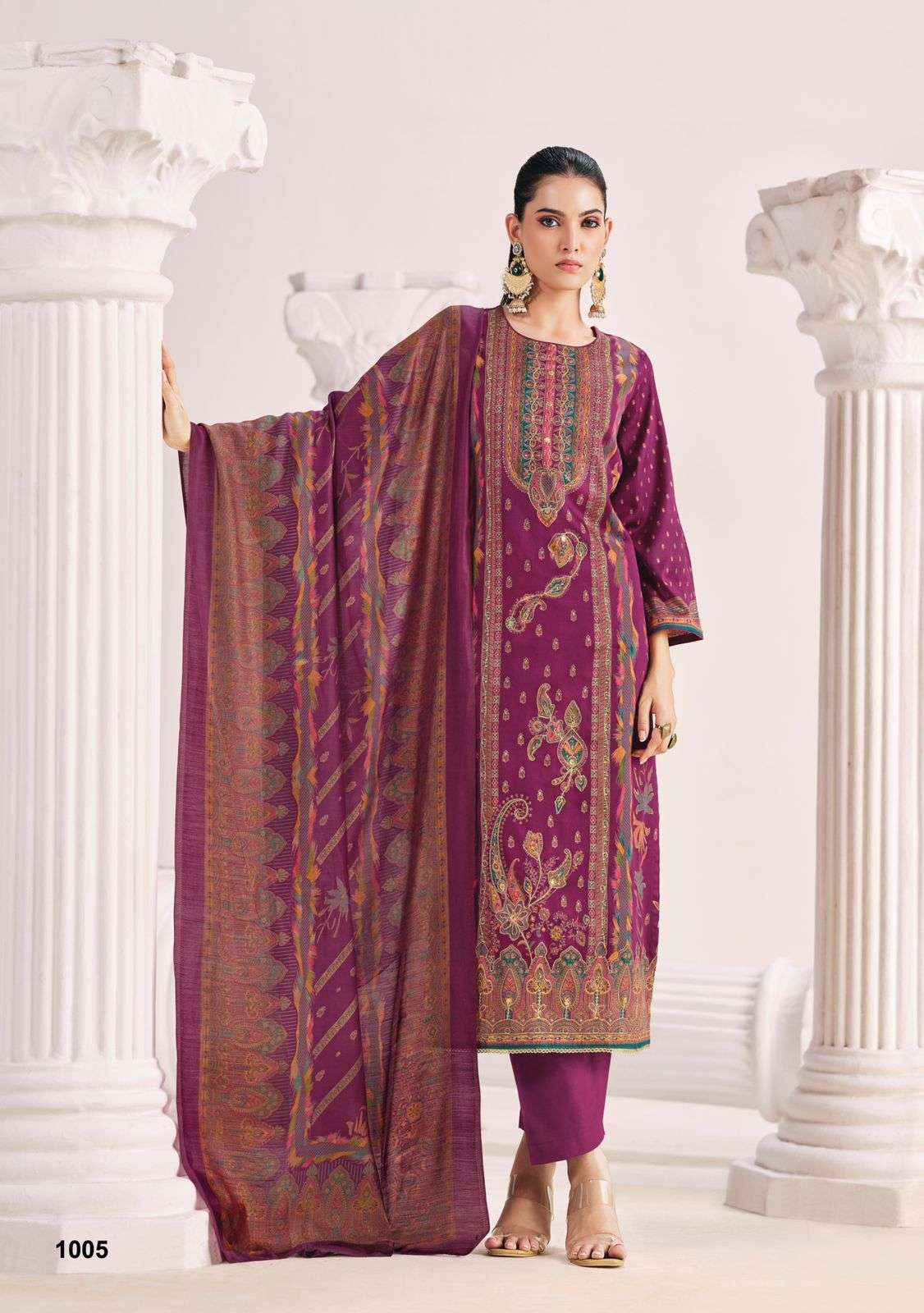 Suryajyoti Zarina Vol 1 Fancy Ladies Dress Material Wholesale Collection ( 6 Pcs Catalog )