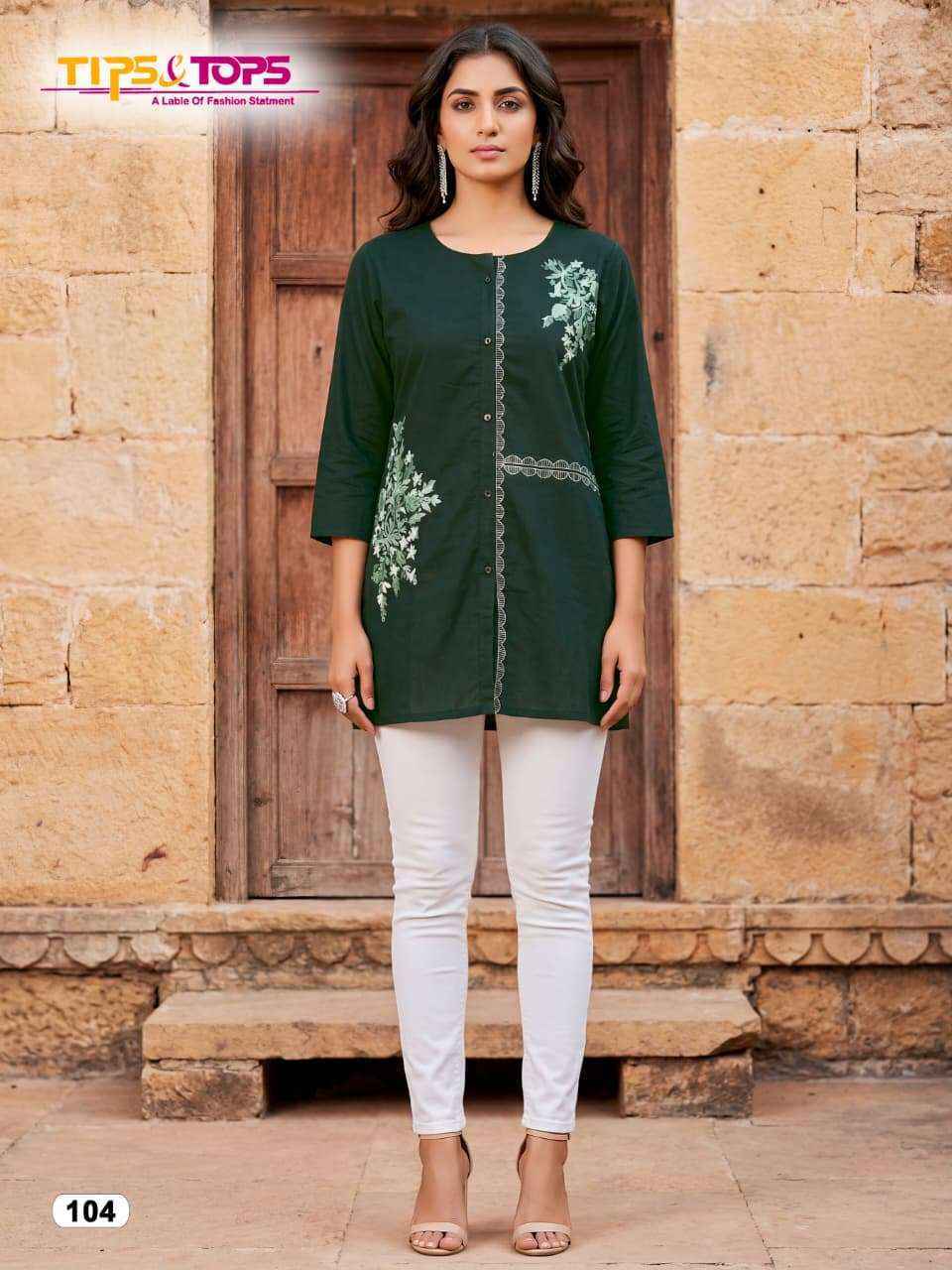Tips & Tops Viana Cotton Top Collection ( 6 Pcs Catalog )