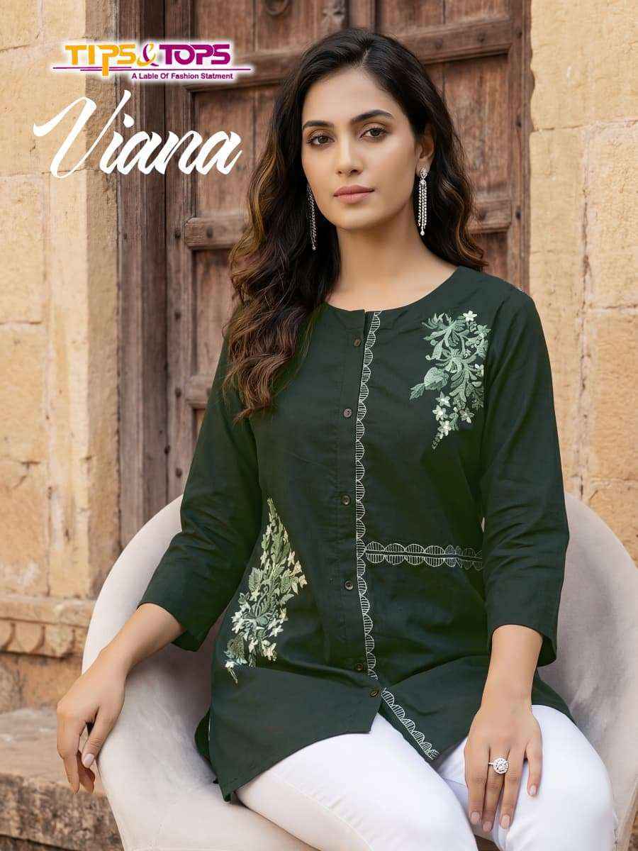 Tips & Tops Viana Cotton Top Collection ( 6 Pcs Catalog )
