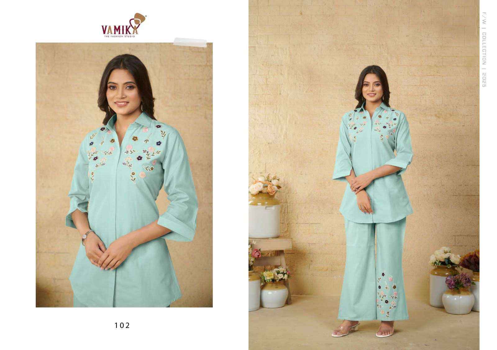 Vamika Victoria Premium Wear Cord Suit Wholesale Online Price ( 5 Pcs Catalogue )