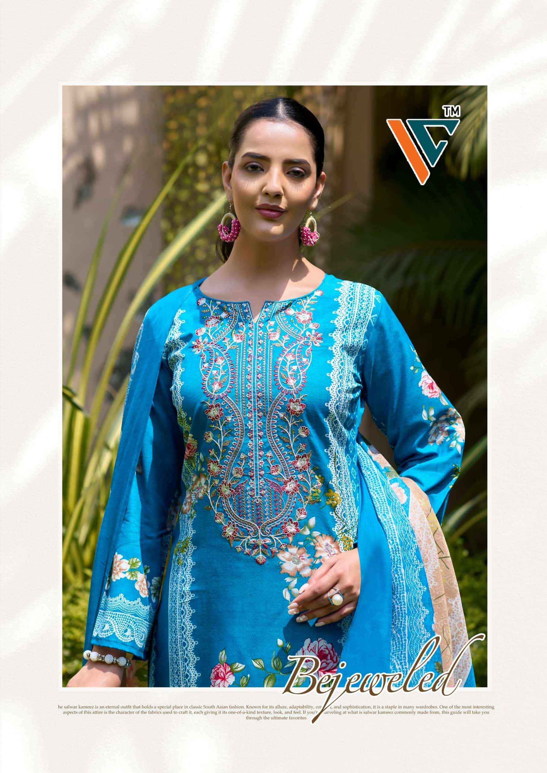 Vandana Fashion Madhubala Vol 1 Karachi Designs Cotton Dress Material Wholesale Collection ( 8 Pcs Catalog )