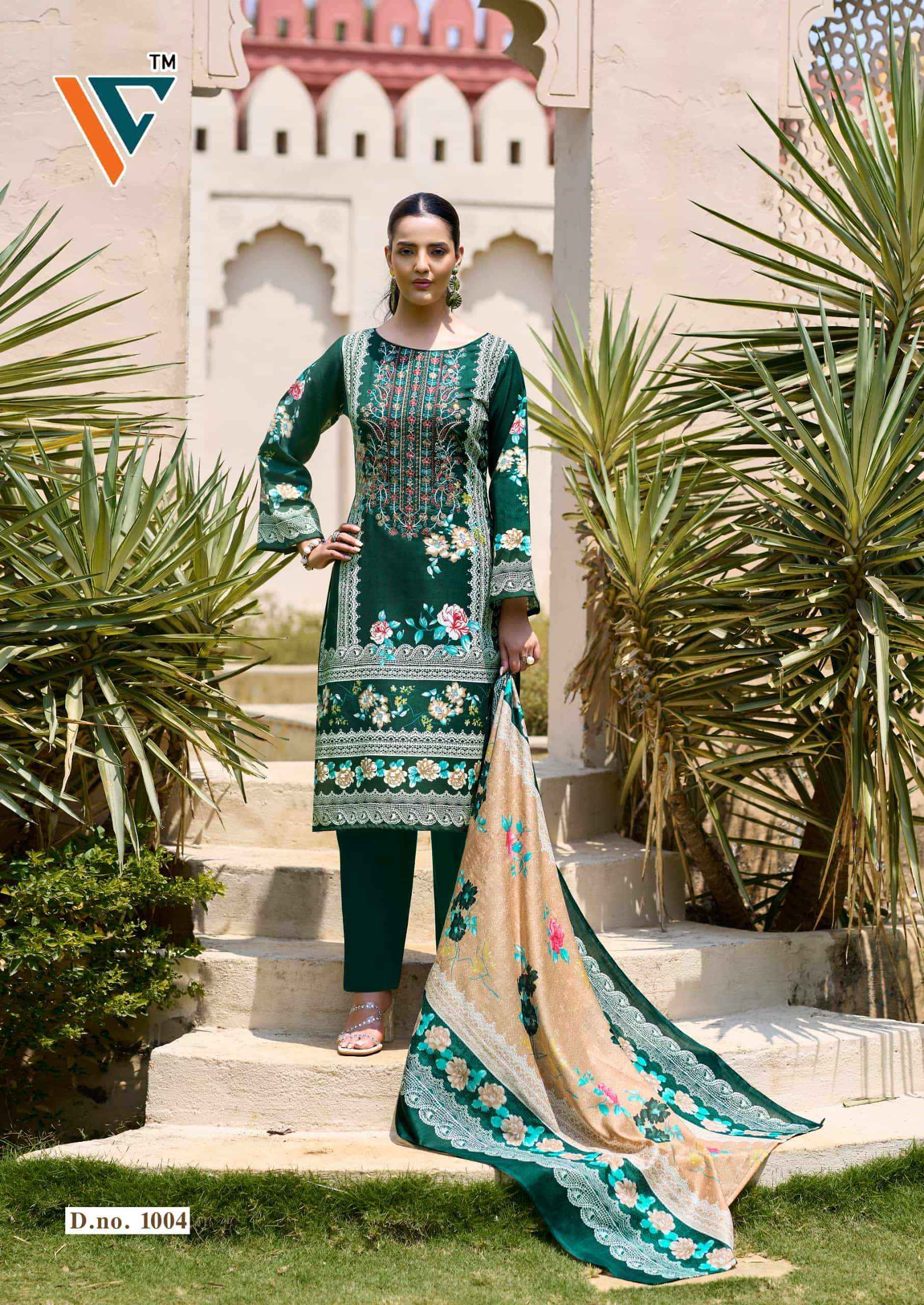 Vandana Fashion Madhubala Vol 1 Karachi Designs Cotton Dress Material Wholesale Collection ( 8 Pcs Catalog )