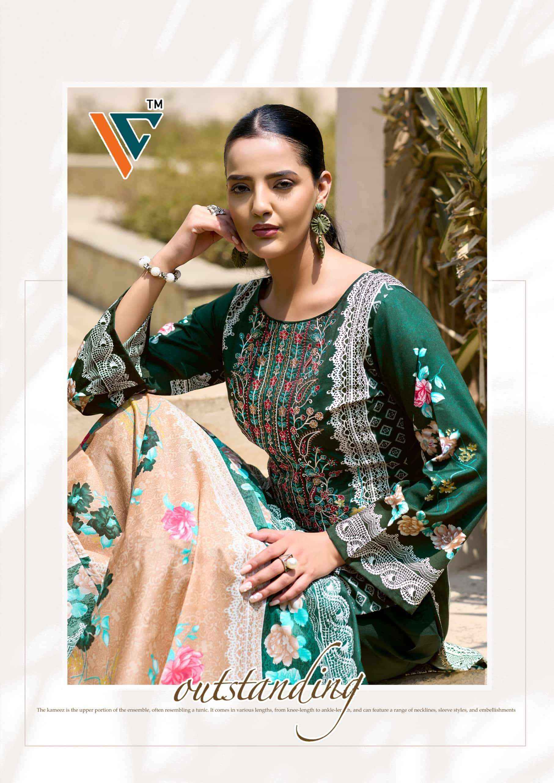 Vandana Fashion Madhubala Vol 1 Karachi Designs Cotton Dress Material Wholesale Collection ( 8 Pcs Catalog )