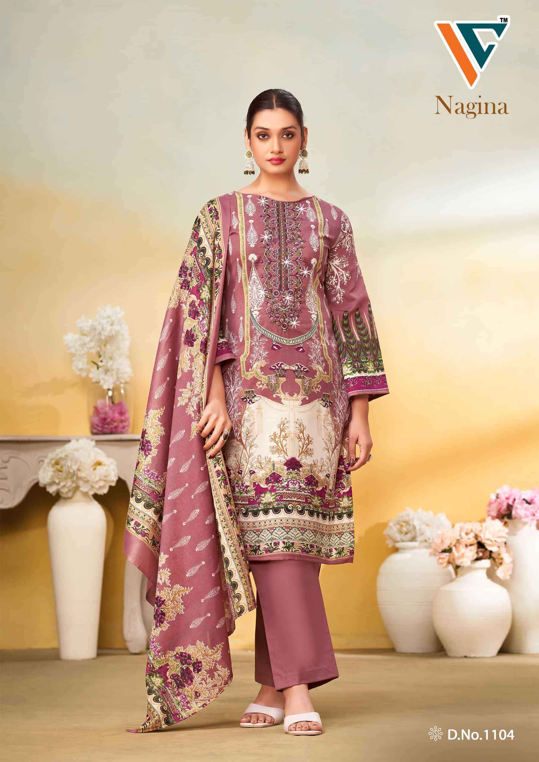 Vandana Fashion Nagina Vol 11 Fancy Cotton Dress Collection ( 8 Pcs Catalog )