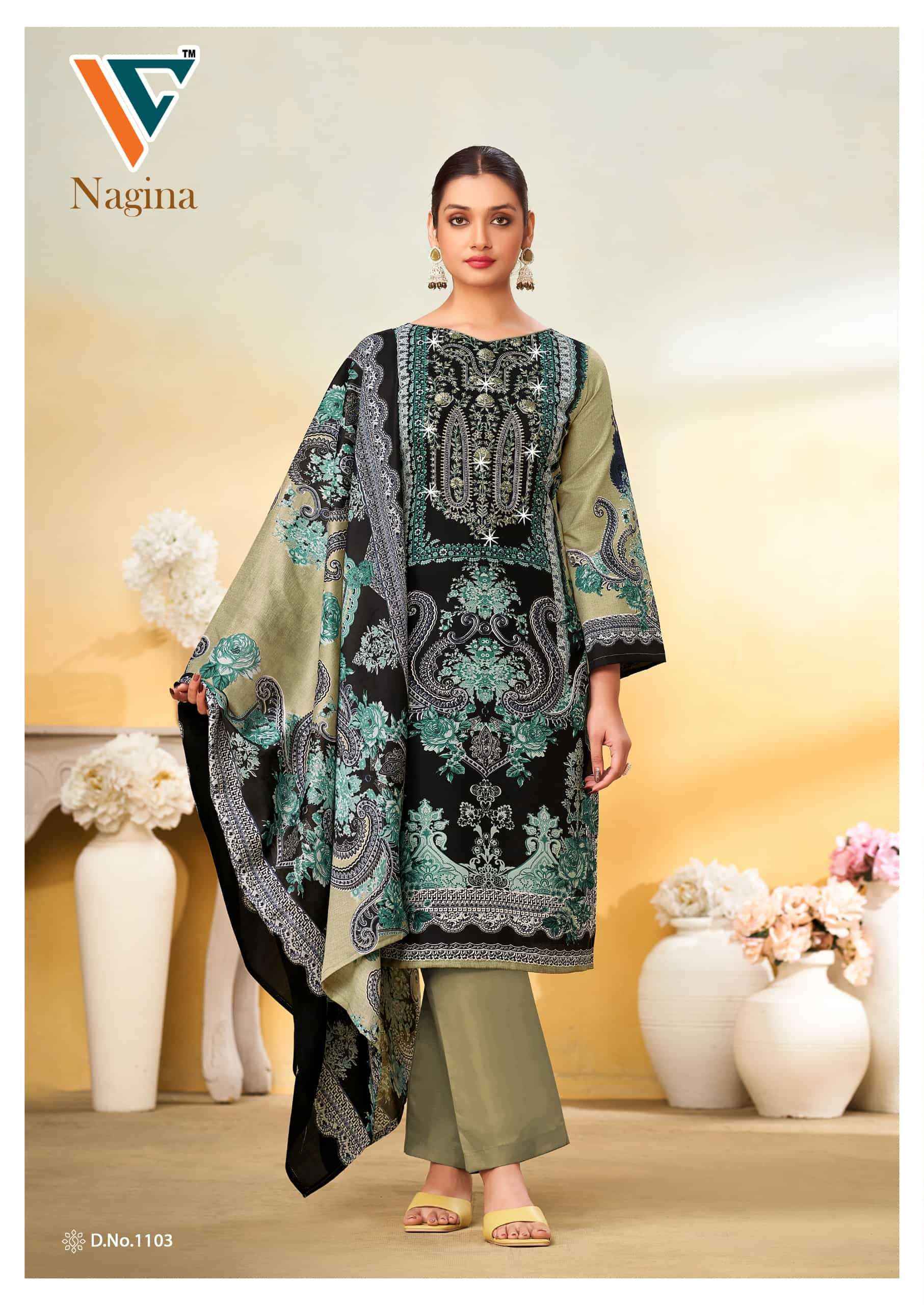 Vandana Fashion Nagina Vol 11 Fancy Cotton Dress Collection ( 8 Pcs Catalog )