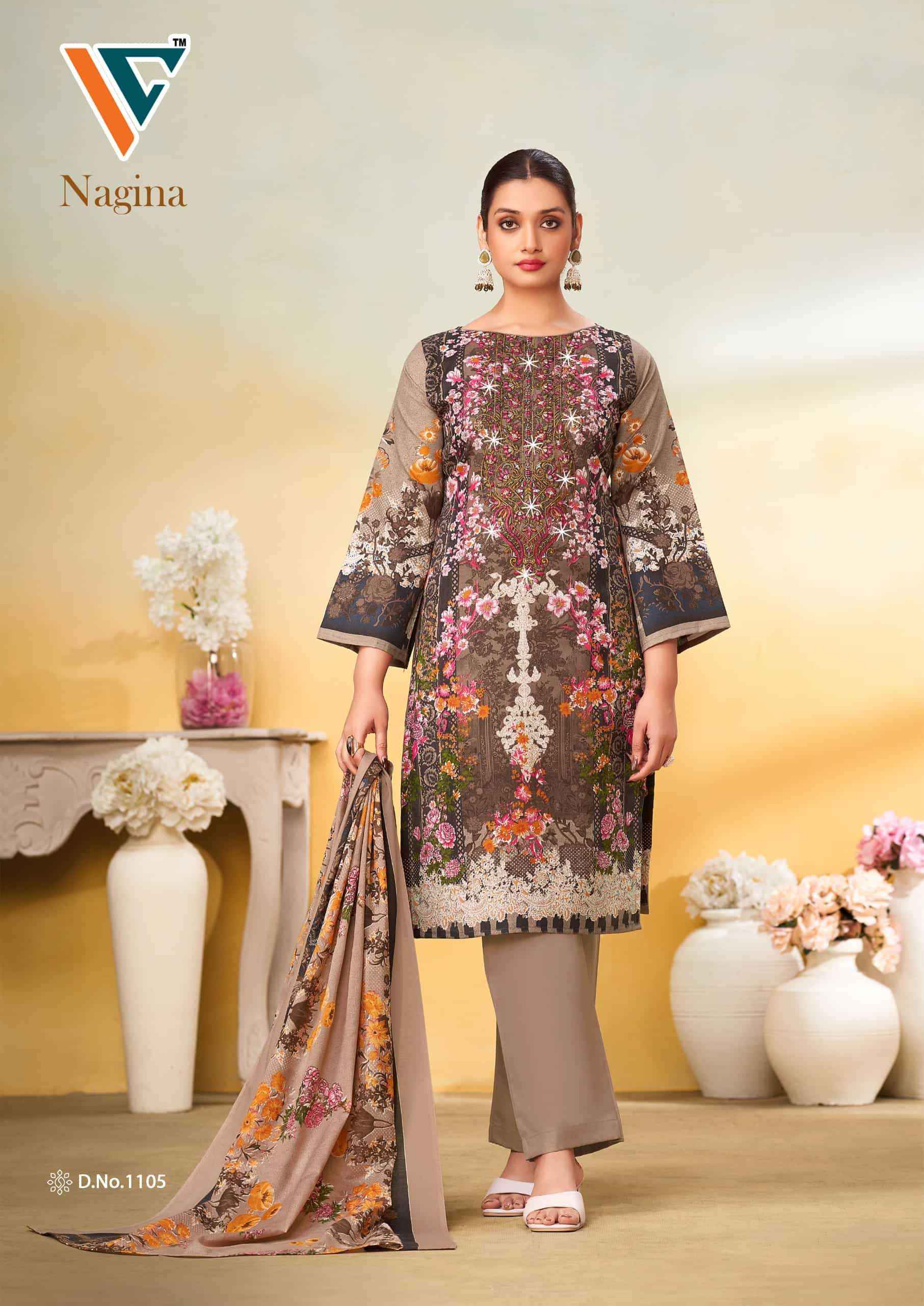 Vandana Fashion Nagina Vol 11 Fancy Cotton Dress Collection ( 8 Pcs Catalog )