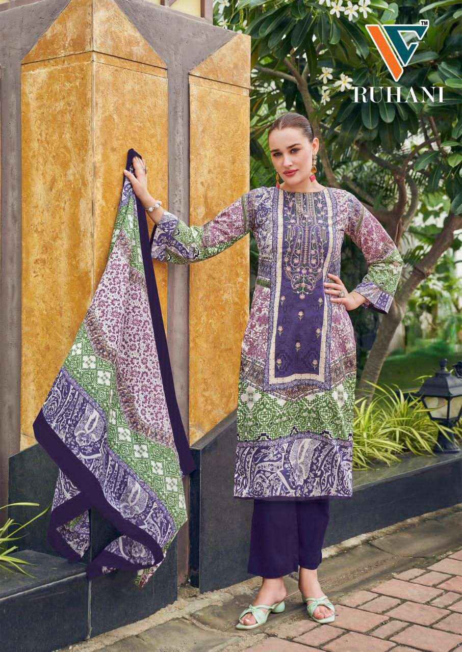 Vandana Fashion Ruhani Vol 38 Designer Print Cotton Dress Collection ( 8 Pcs Catalog )