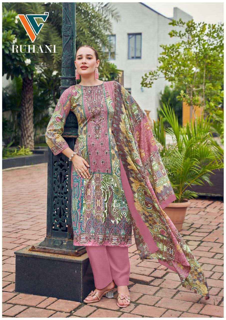 Vandana Fashion Ruhani Vol 38 Designer Print Cotton Dress Collection ( 8 Pcs Catalog )