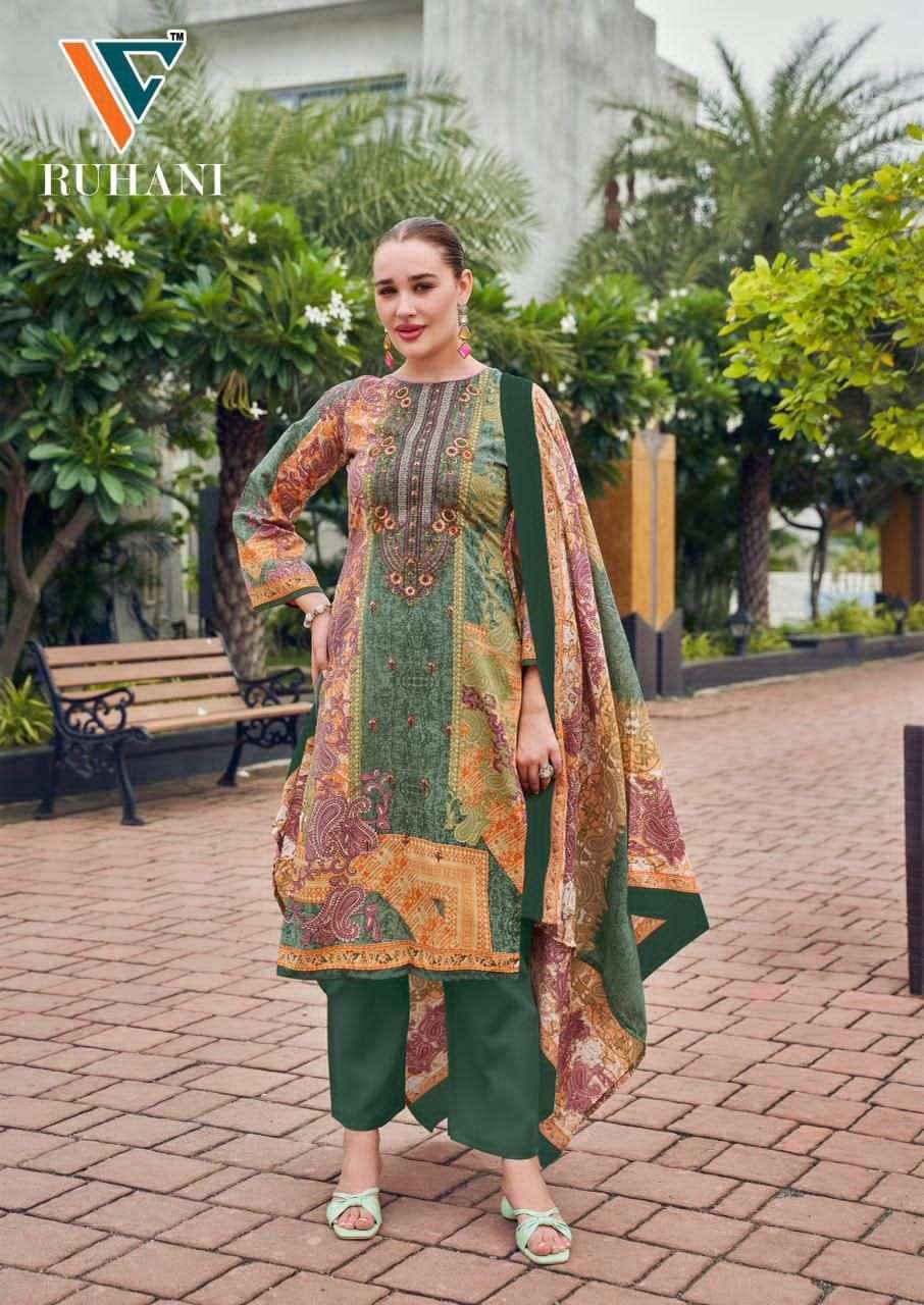Vandana Fashion Ruhani Vol 38 Designer Print Cotton Dress Collection ( 8 Pcs Catalog )