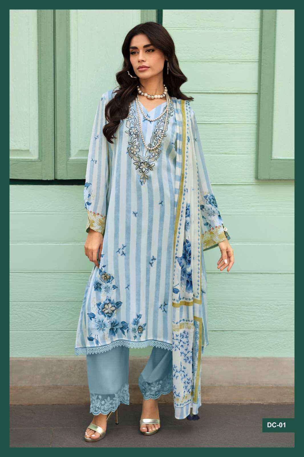 Varsha Dance Exclusive Fancy Ladies Dress Collection ( 5 Pcs Catalog )