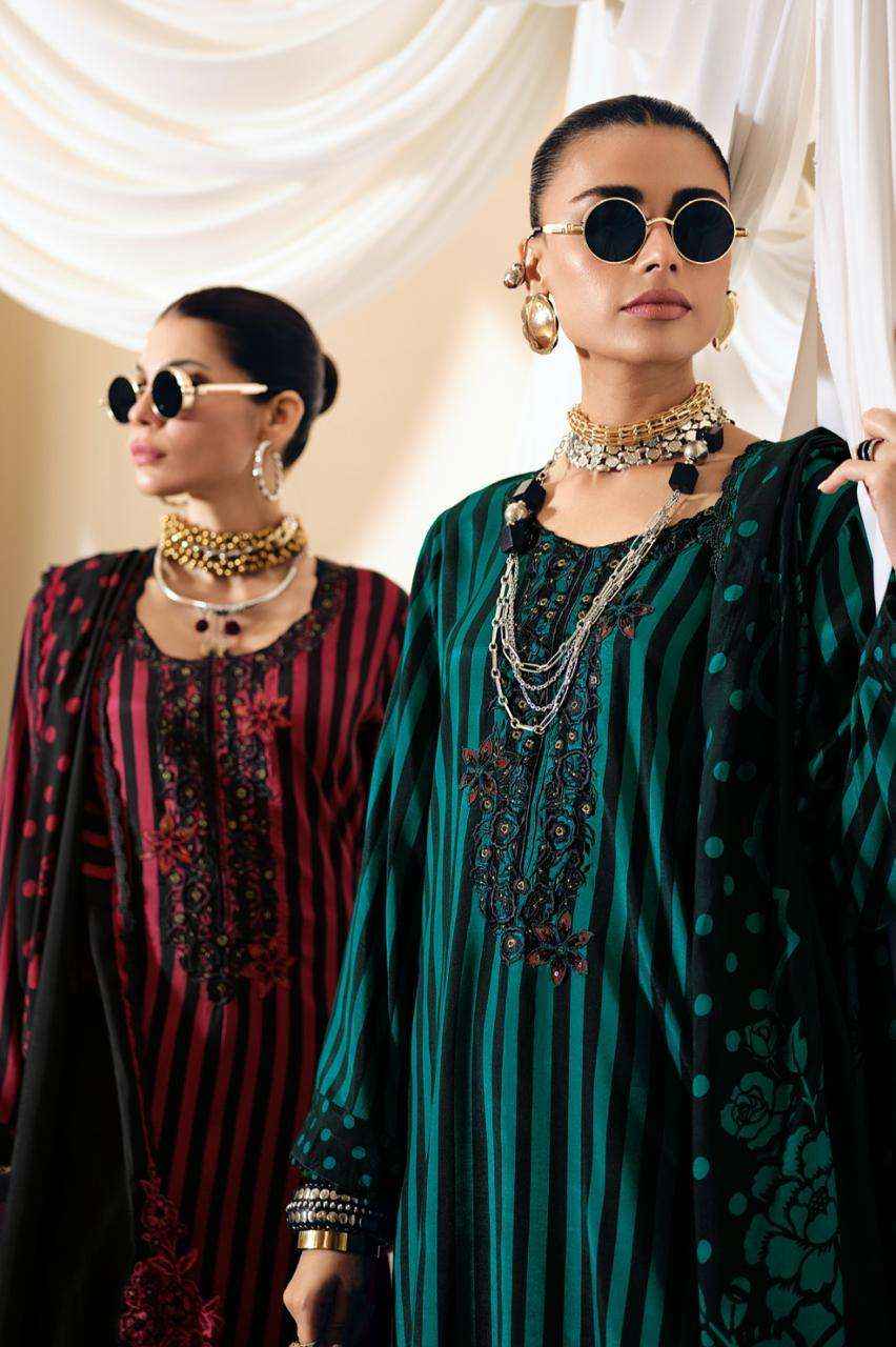 Varsha Lumina Exclusive Designs Muslin Dress Collection ( 4 Pcs Catalog )