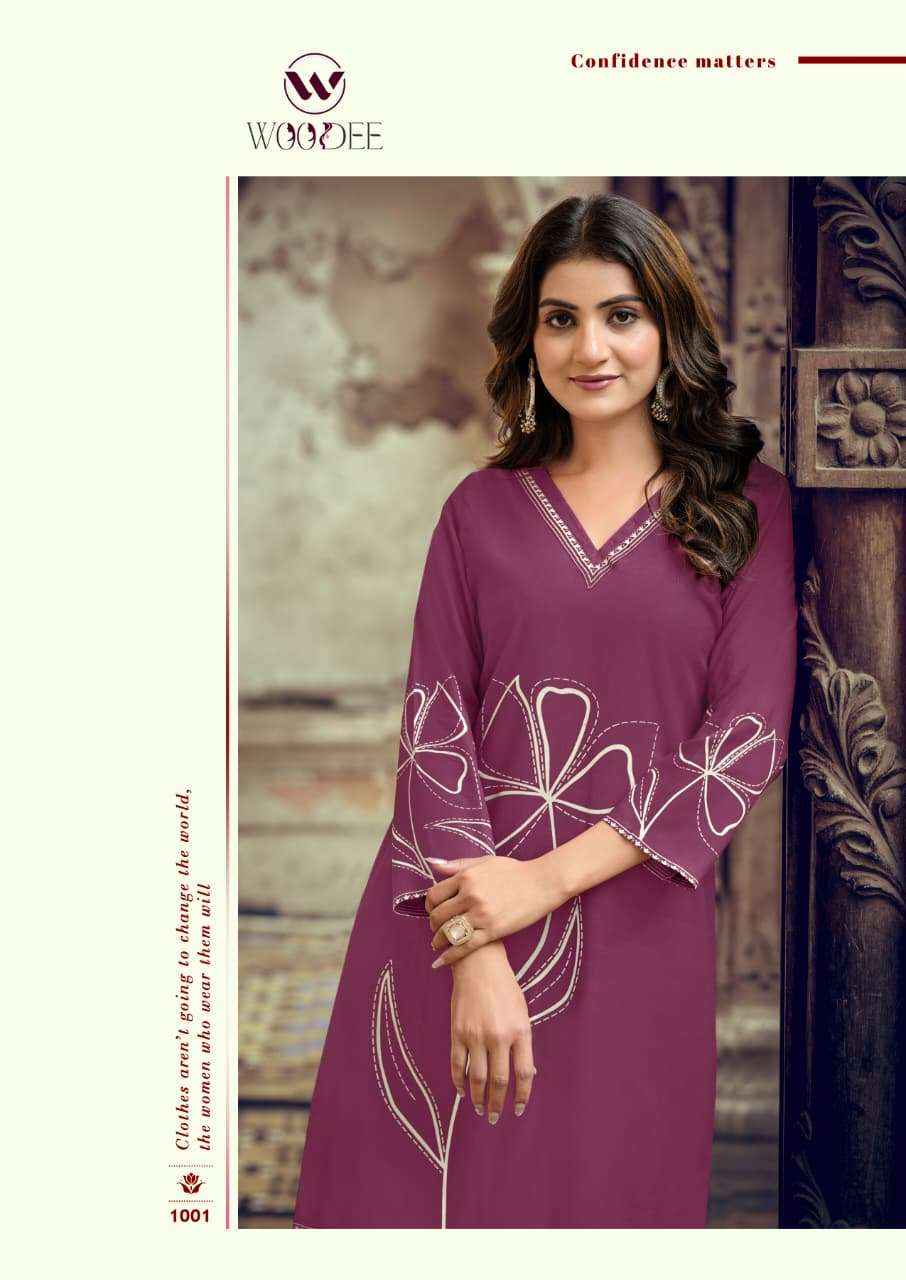 Woodee Fashion Natasha Rayon Premium Designs Cord Set Wholesale Price ( 6 Pcs Catalogue )