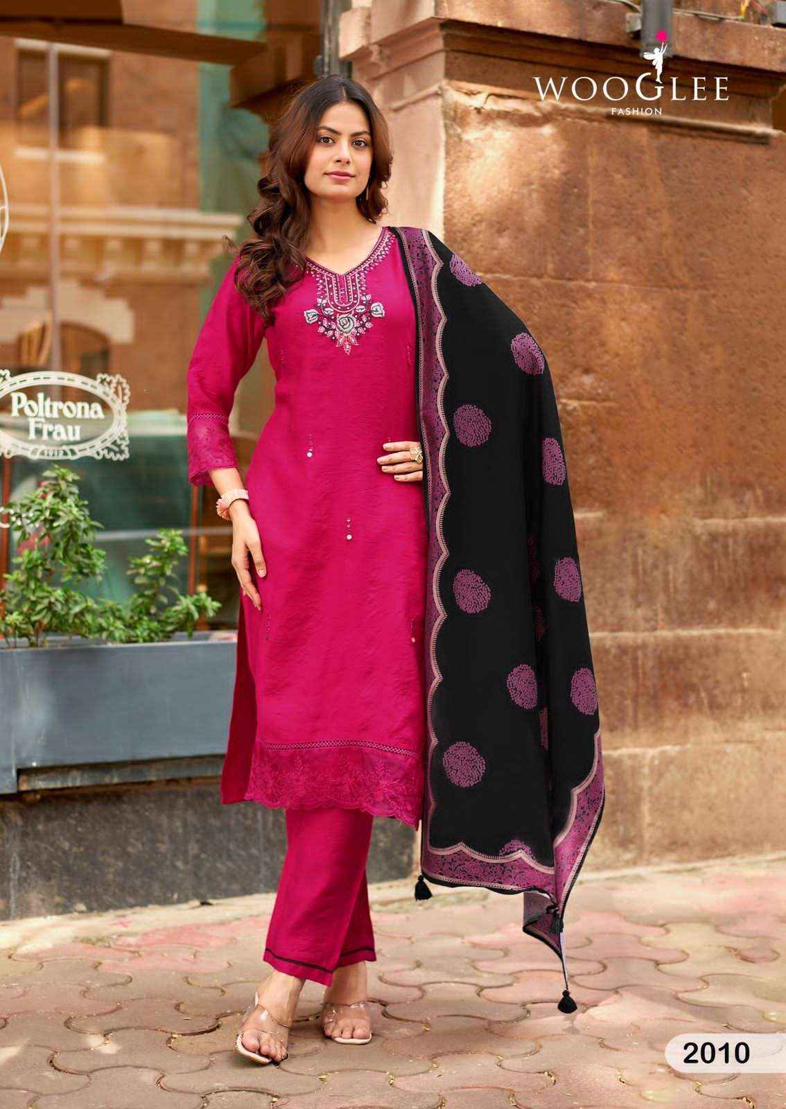 Wooglee Ehsaas Vol 2 Viscose Weaving Readymade Suits Wholesale Price ( 6 Pcs Catalogue )