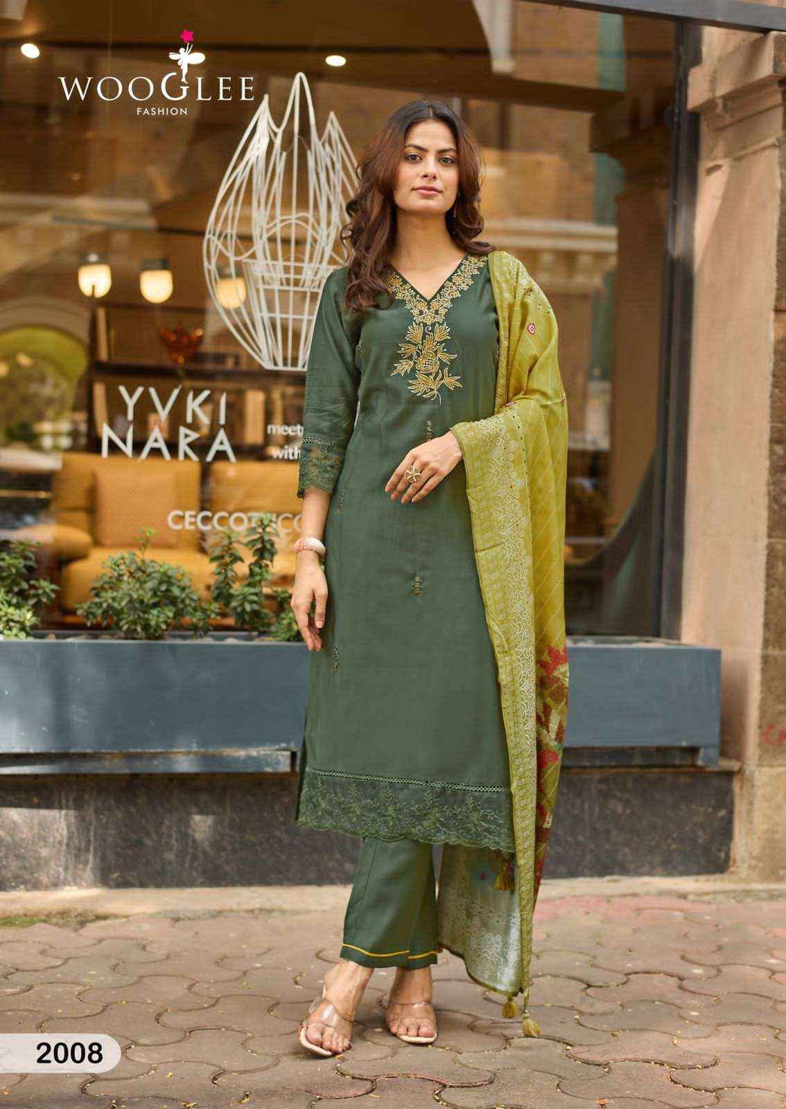 Wooglee Ehsaas Vol 2 Viscose Weaving Readymade Suits Wholesale Price ( 6 Pcs Catalogue )