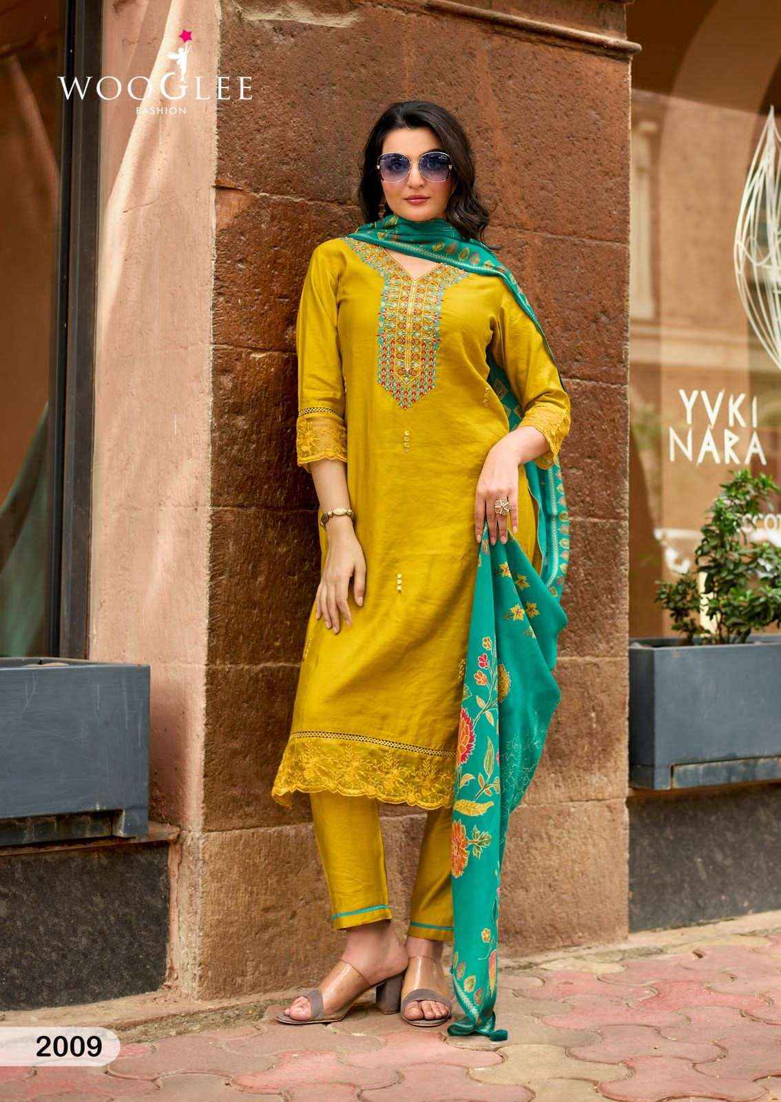Wooglee Ehsaas Vol 2 Viscose Weaving Readymade Suits Wholesale Price ( 6 Pcs Catalogue )