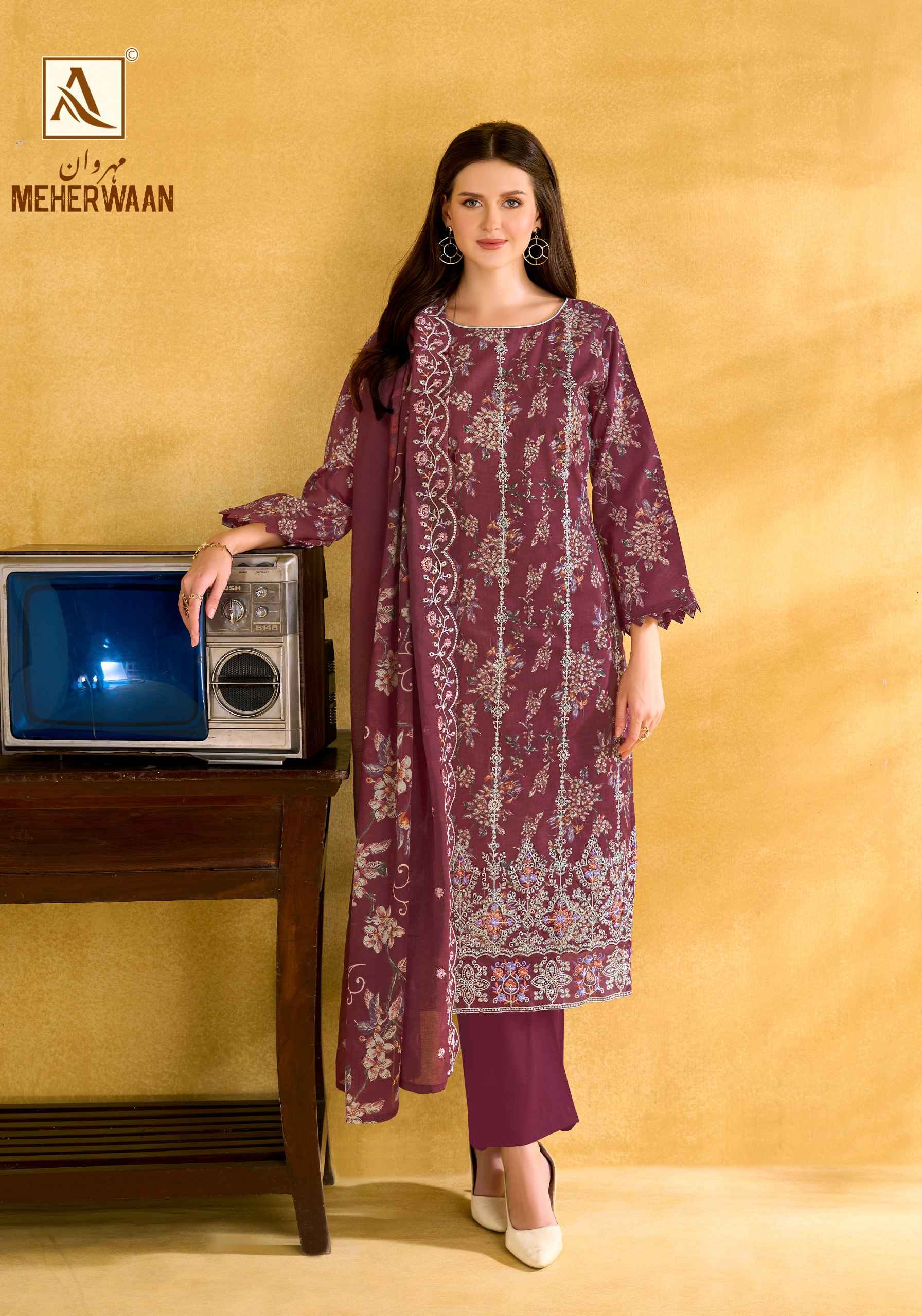 Alok Meherwaan Wholesale Price - Surat Textile Market ( 6 Pcs Catalogue )