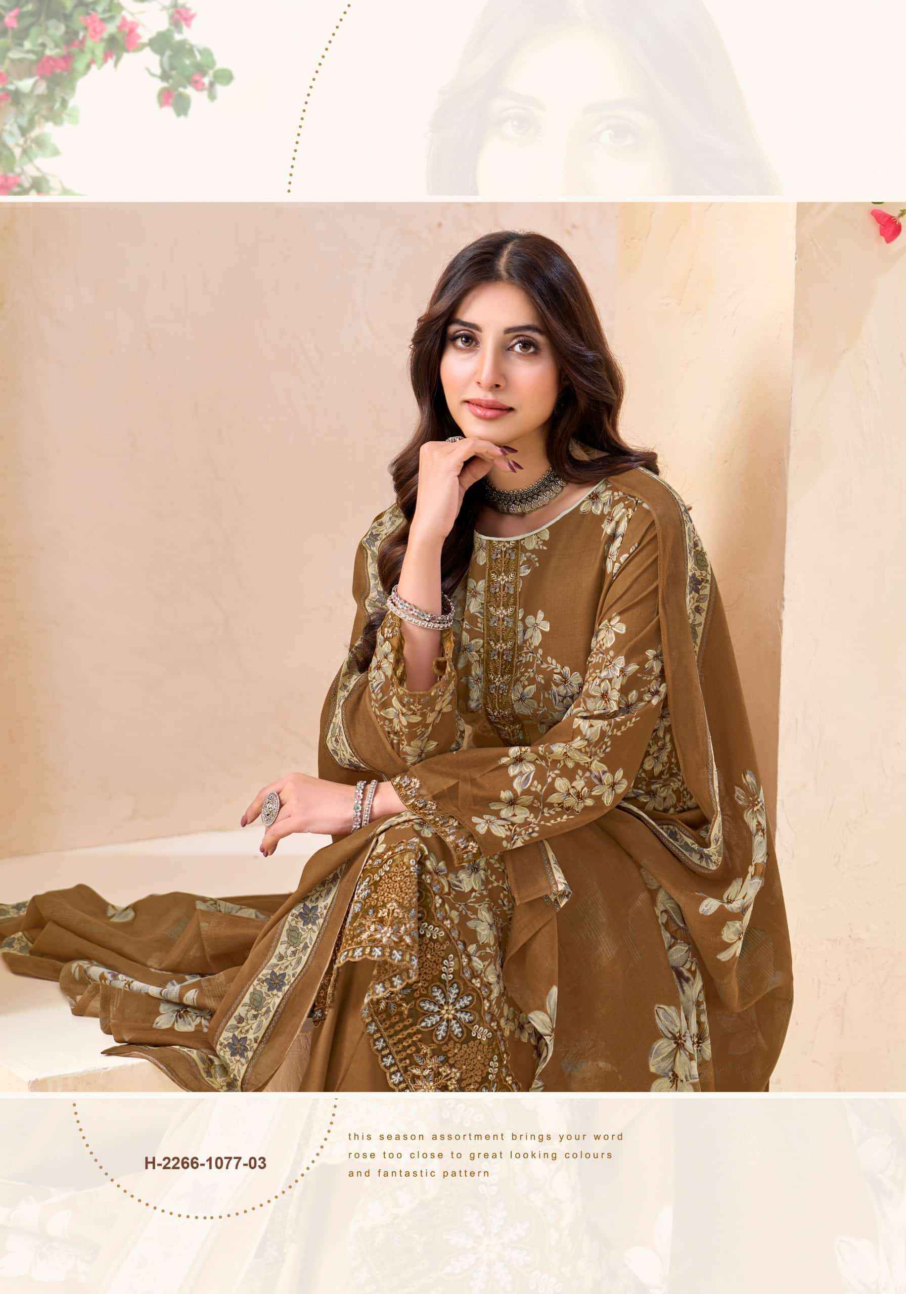 Alok Suit Al Haya Fancy Cotton Salwar Suit Wholesale Price ( 6 Pcs Catalogue )