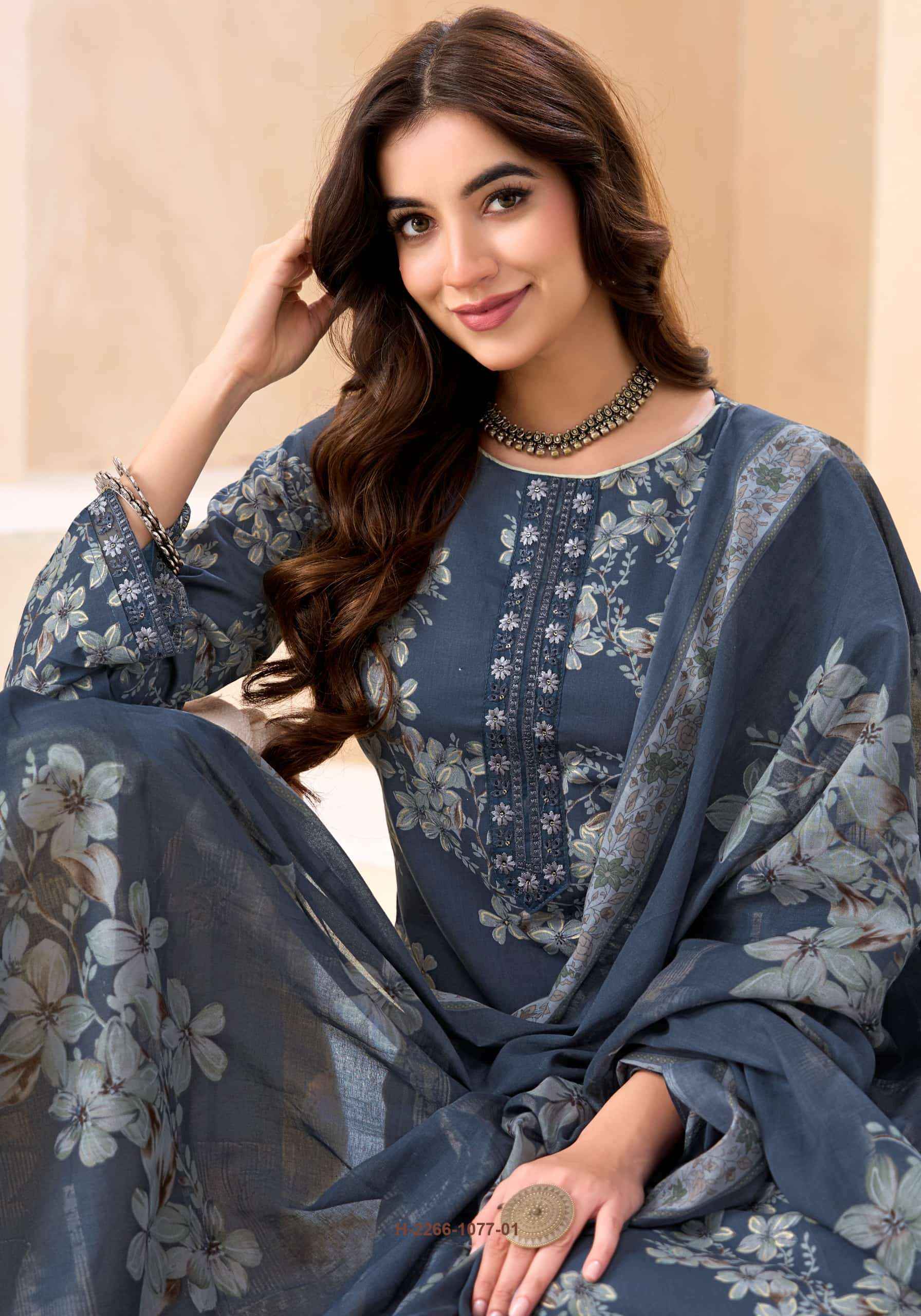 Alok Suit Al Haya Fancy Cotton Salwar Suit Wholesale Price ( 6 Pcs Catalogue )