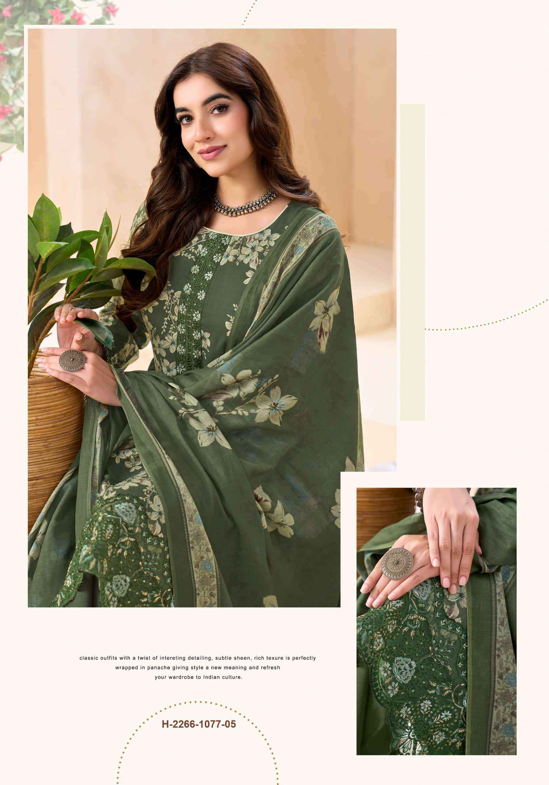 Alok Suit Al Haya Fancy Cotton Salwar Suit Wholesale Price ( 6 Pcs Catalogue )