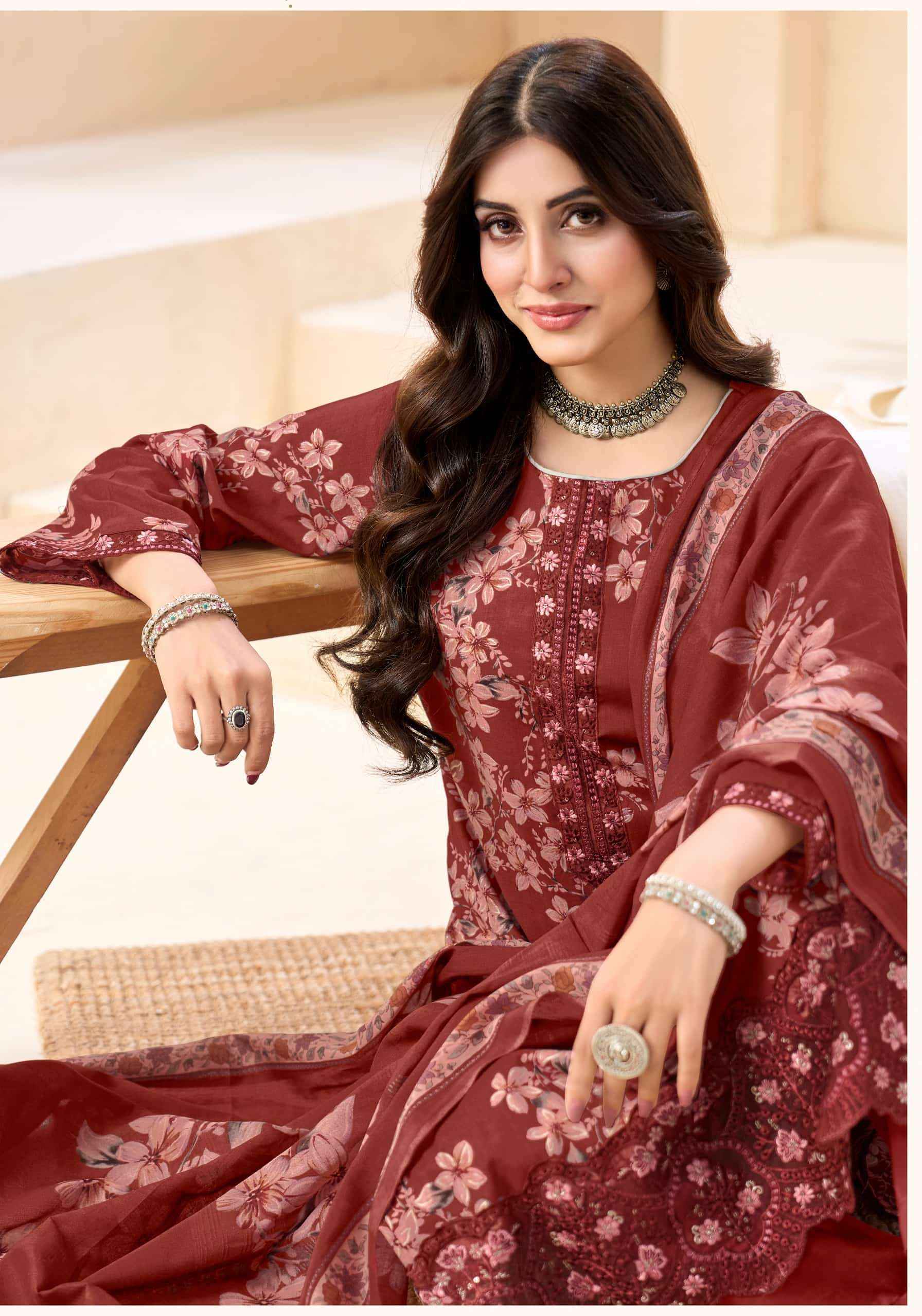 Alok Suit Al Haya Fancy Cotton Salwar Suit Wholesale Price ( 6 Pcs Catalogue )