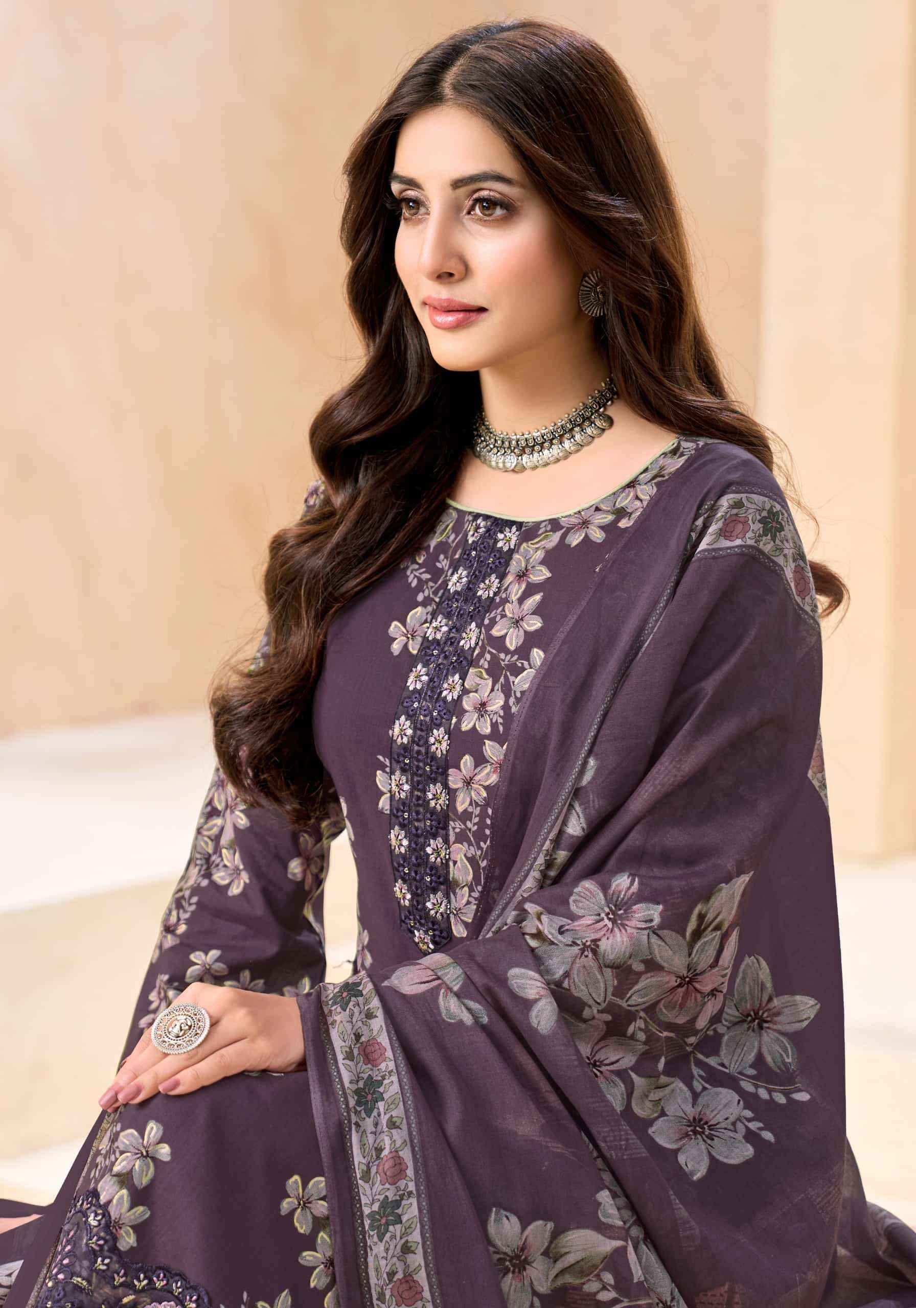 Alok Suit Al Haya Fancy Cotton Salwar Suit Wholesale Price ( 6 Pcs Catalogue )